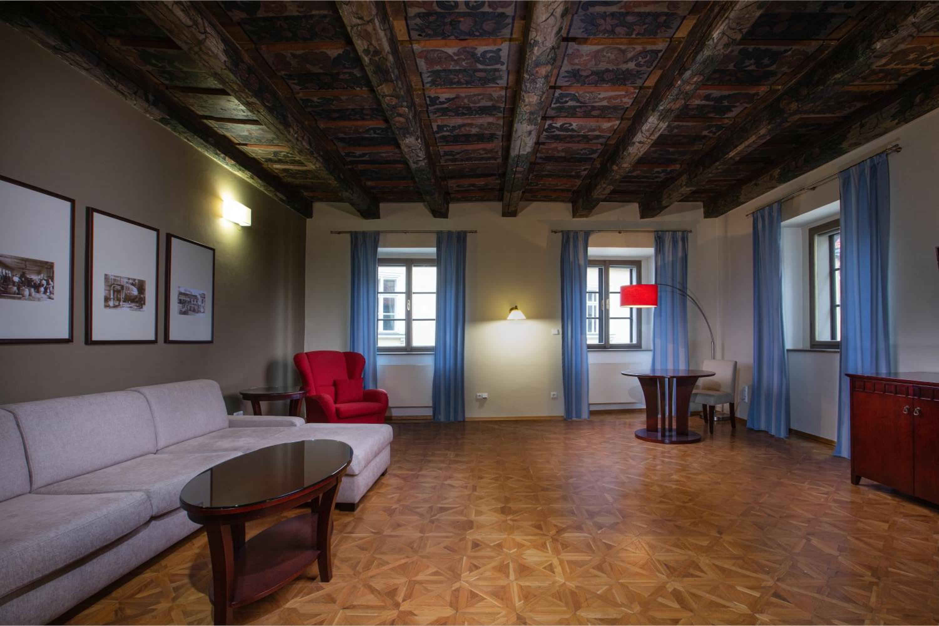 One-Bedroom Heritage Suite with Charles Bridge Tower View