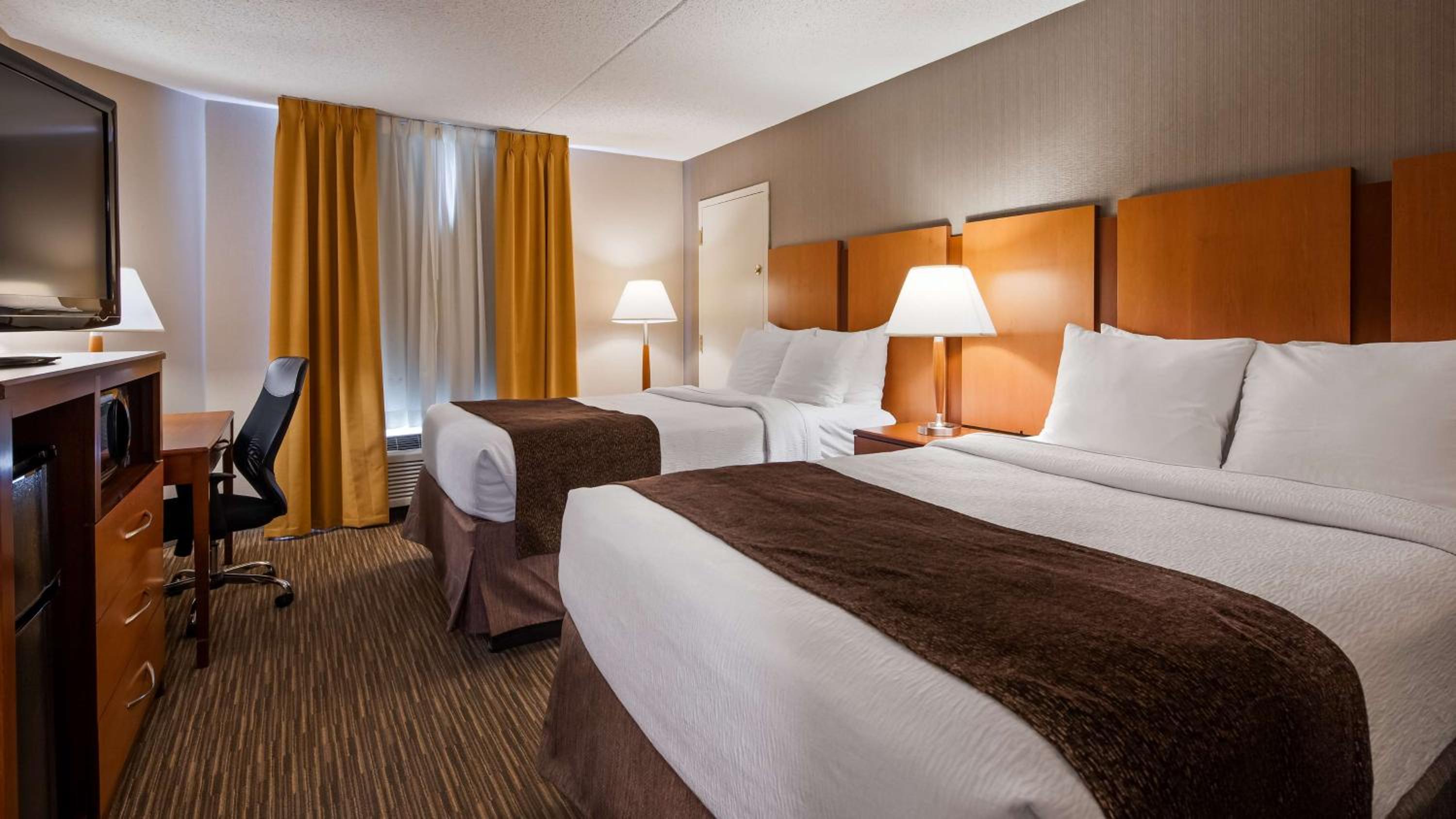 Double Room with Two Double Beds - Non-Smoking - Photo 7