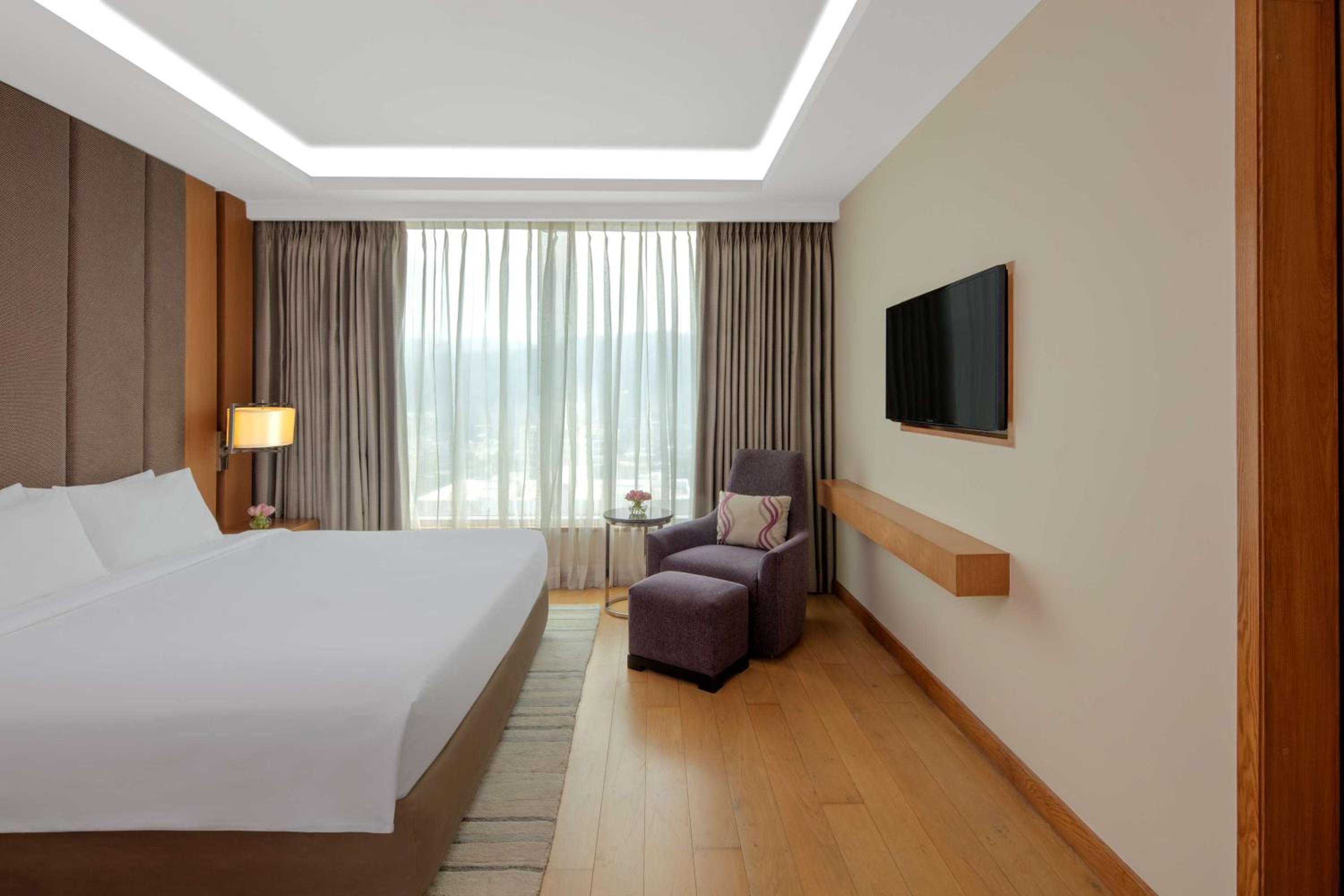 Junior Suite with King Bed with Bath tub , Lake View , Lounge Access ,Complimentary One Way Airport Transfer, 2 Pcs Complimentary Laundry , 15% off on Food & Soft Beverages and Pick up and drop from Kamakhya Temple   photo 3