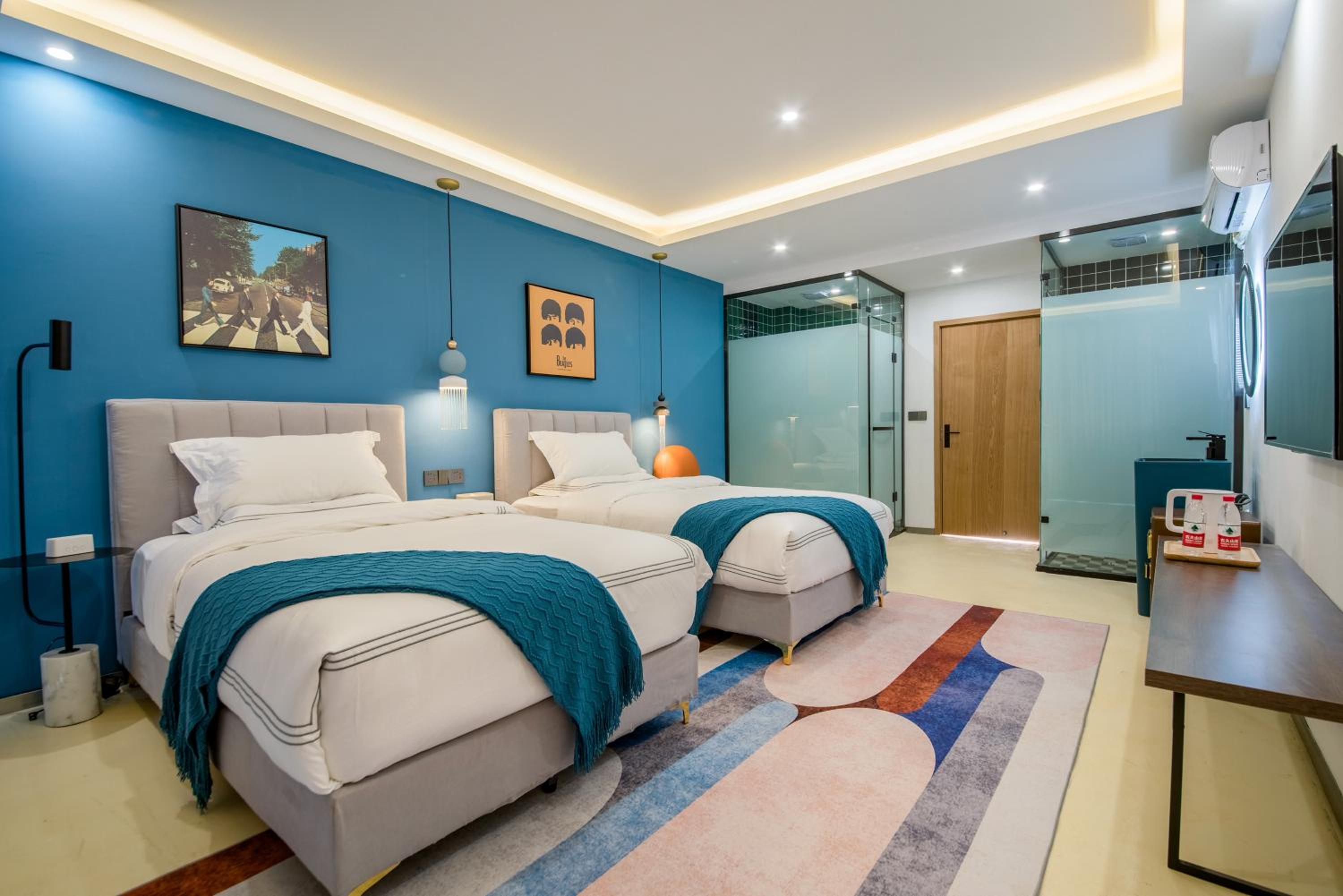 GF2 Standard Twin Room (24-hour pick-up and drop-off service） photo 2