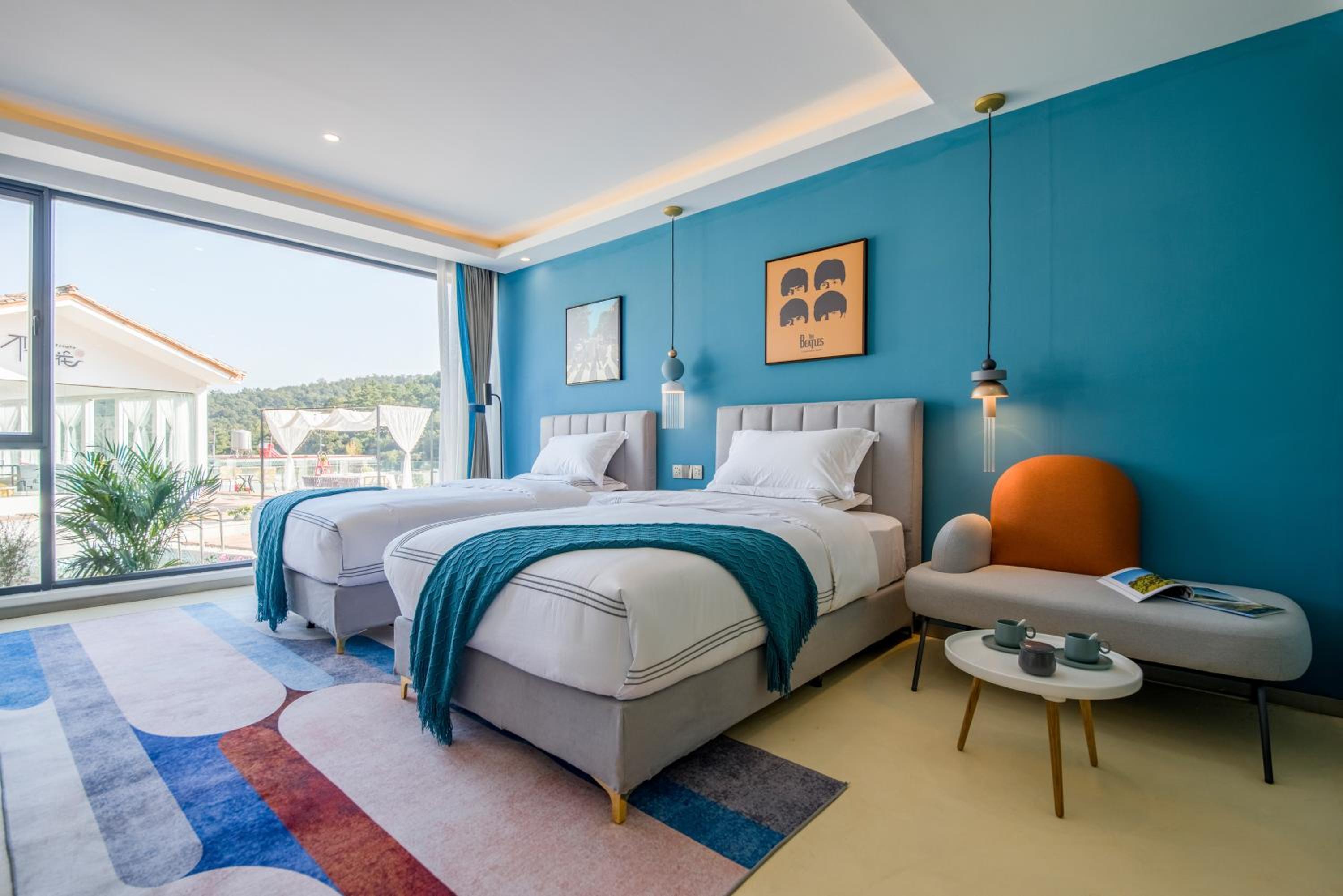 GF2 Standard Twin Room (24-hour pick-up and drop-off service） photo 1