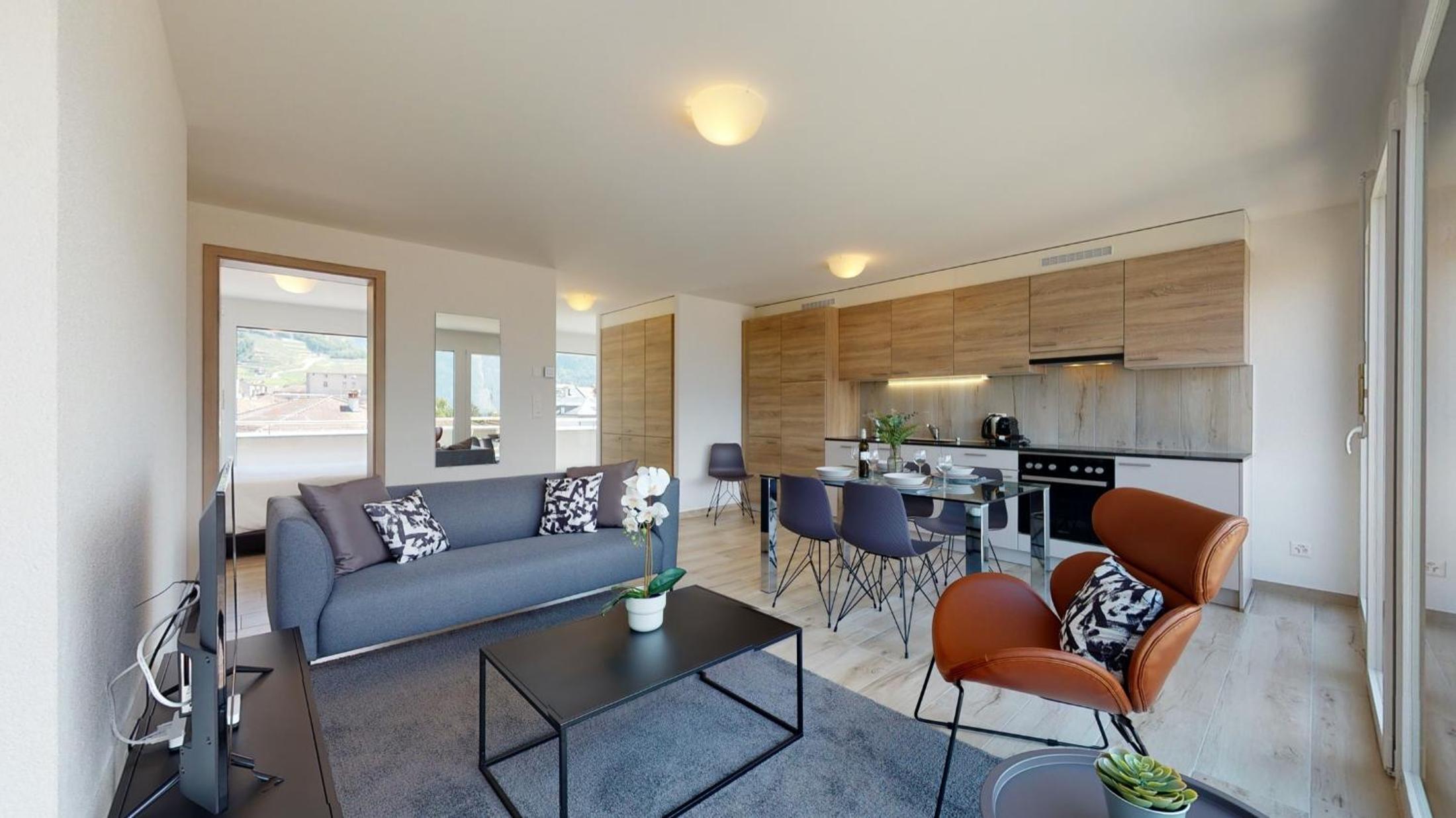 Three-Bedroom Apartment
