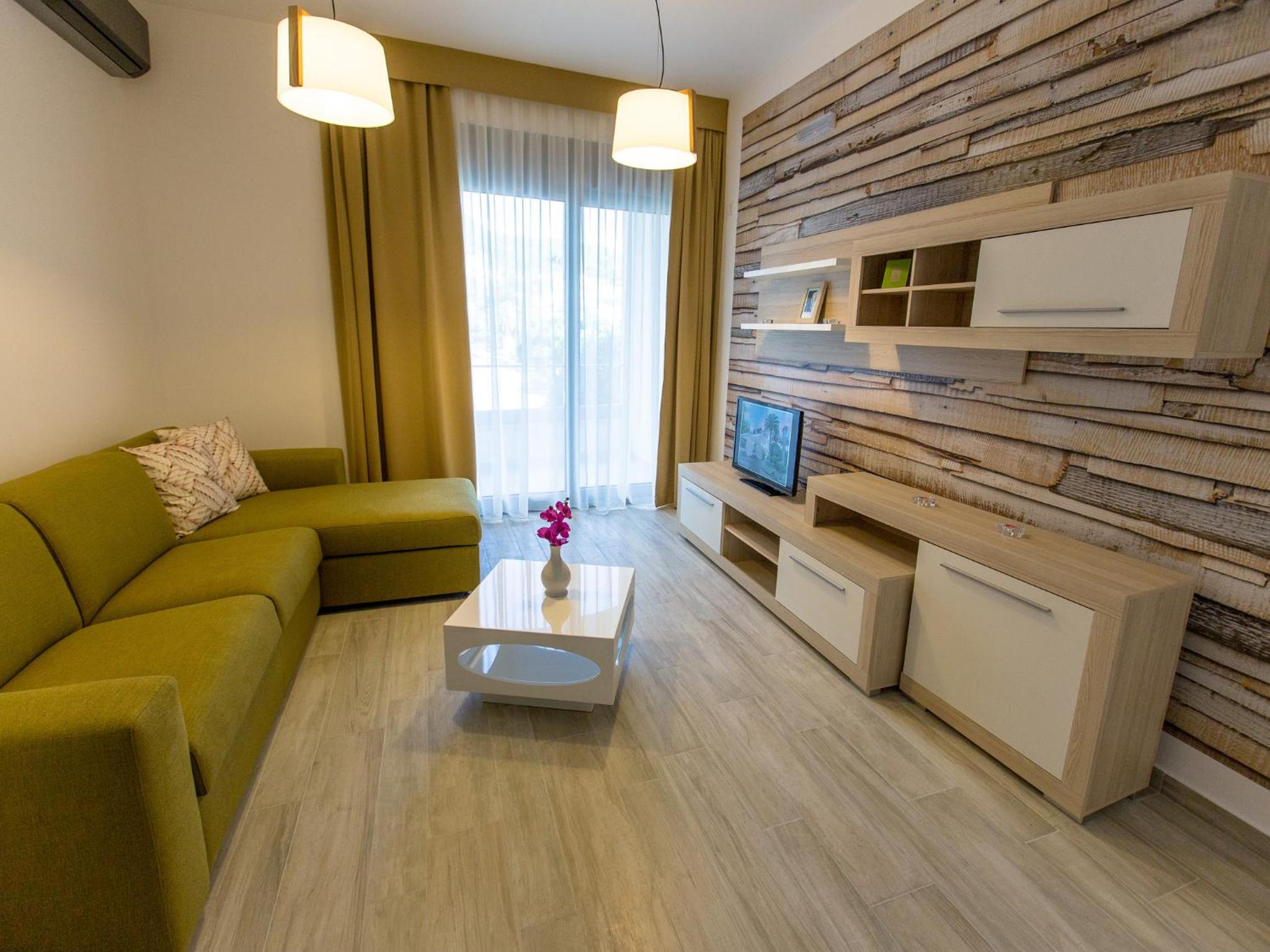 One-Bedroom Apartment with Terrace