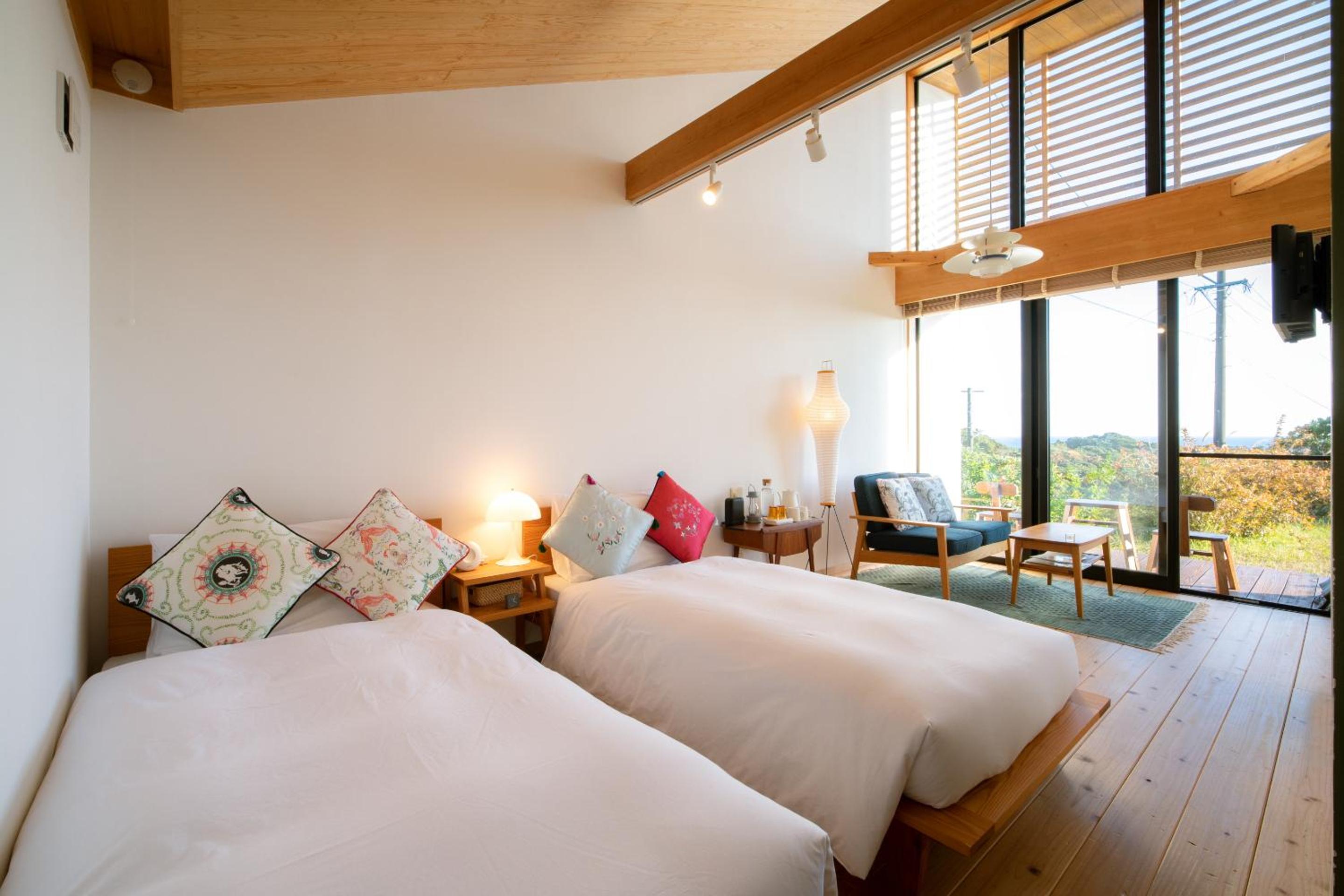 Twin Room with Sea View