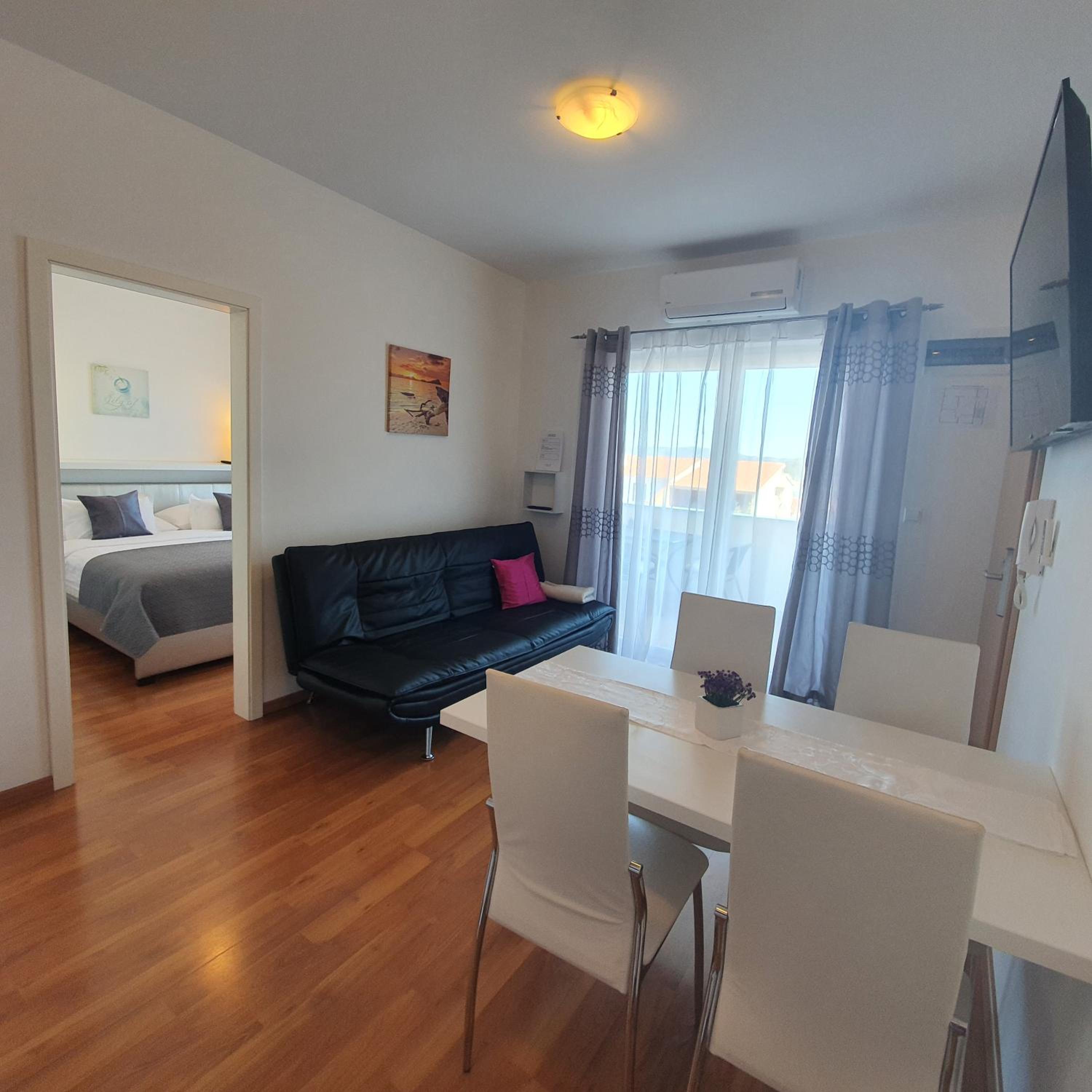 Two-Bedroom Apartment with Terrace and Sea View