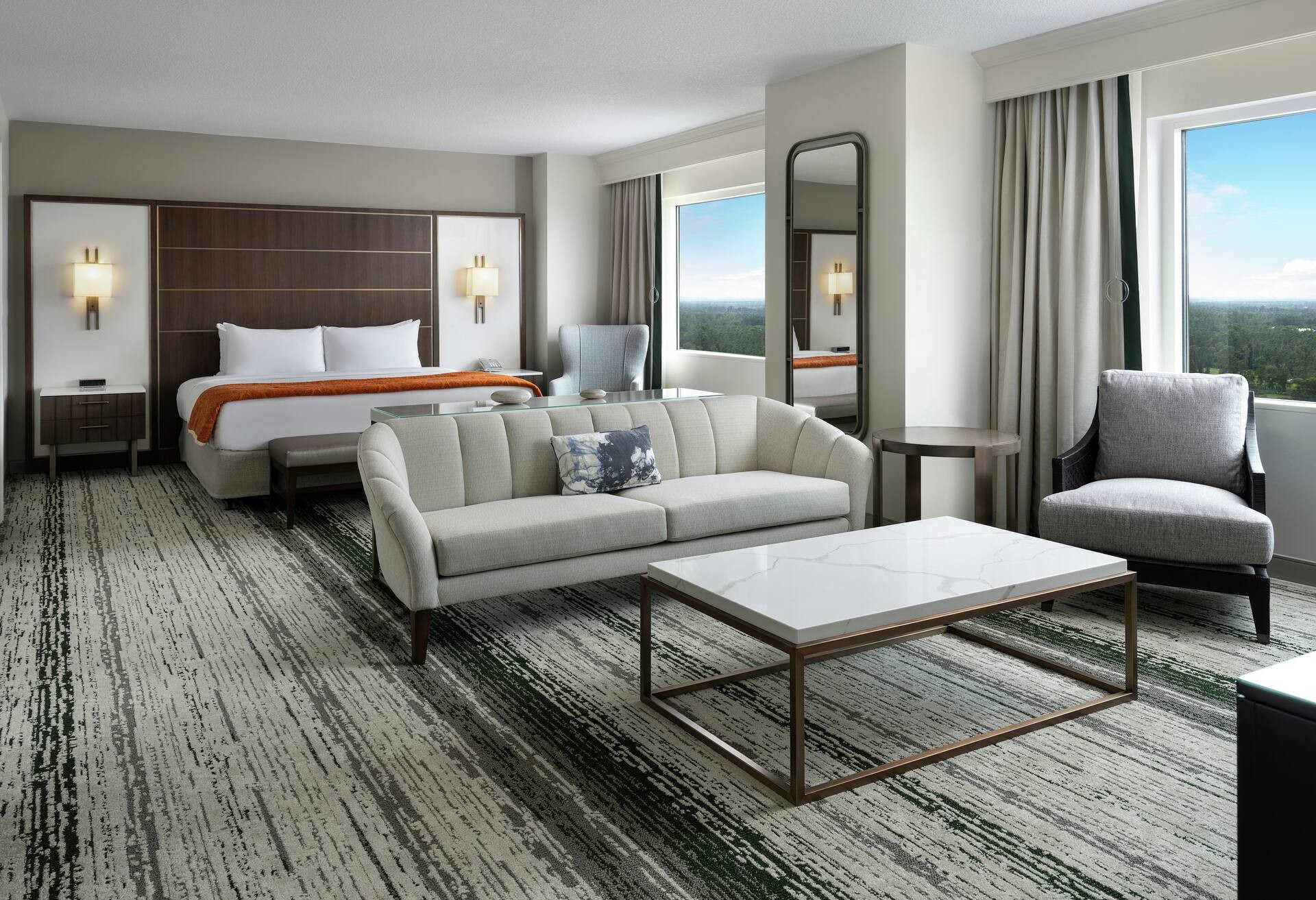 Queen Room with Two Queen Beds - Disney Springs View