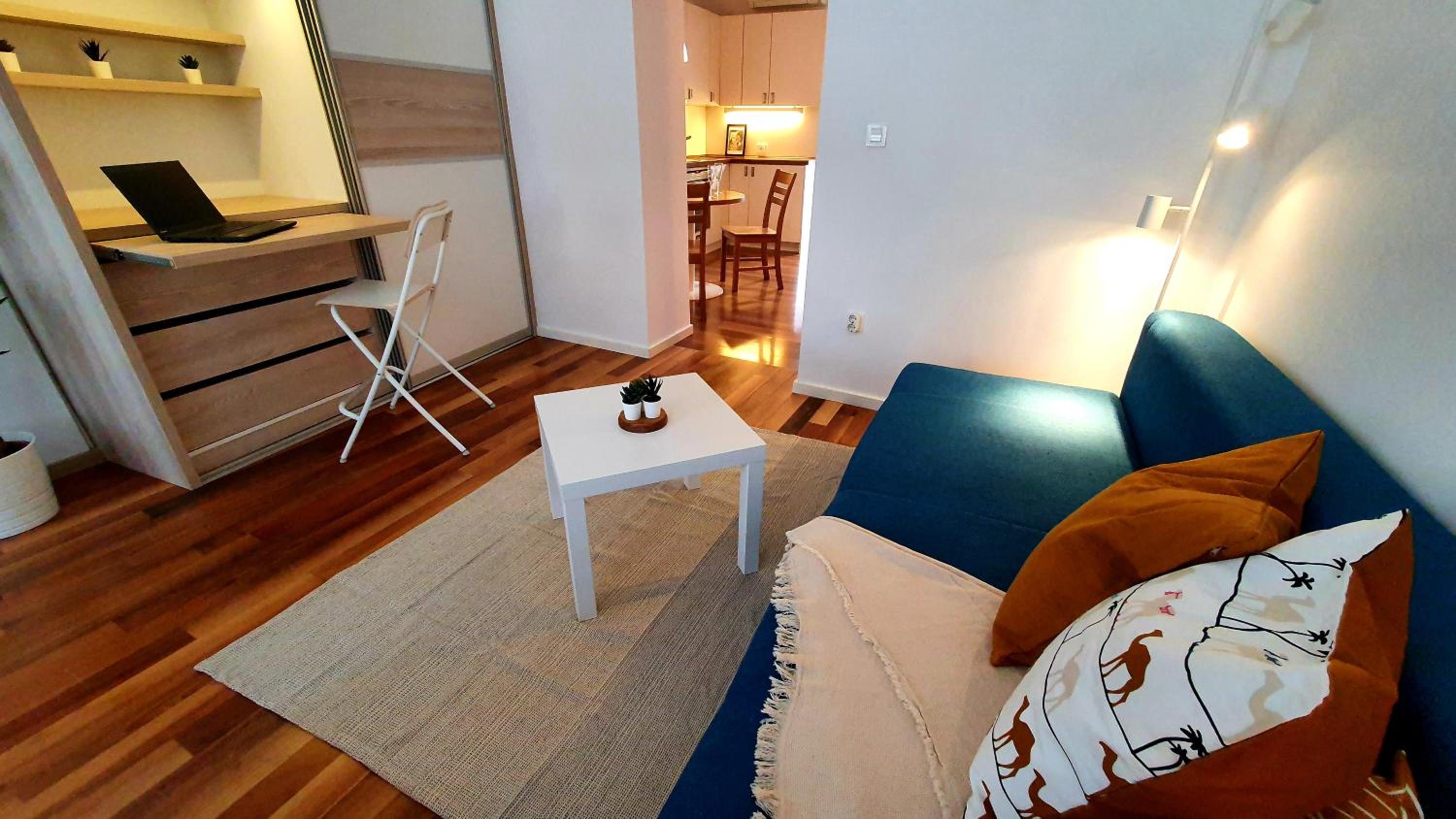 Studio with Balcony