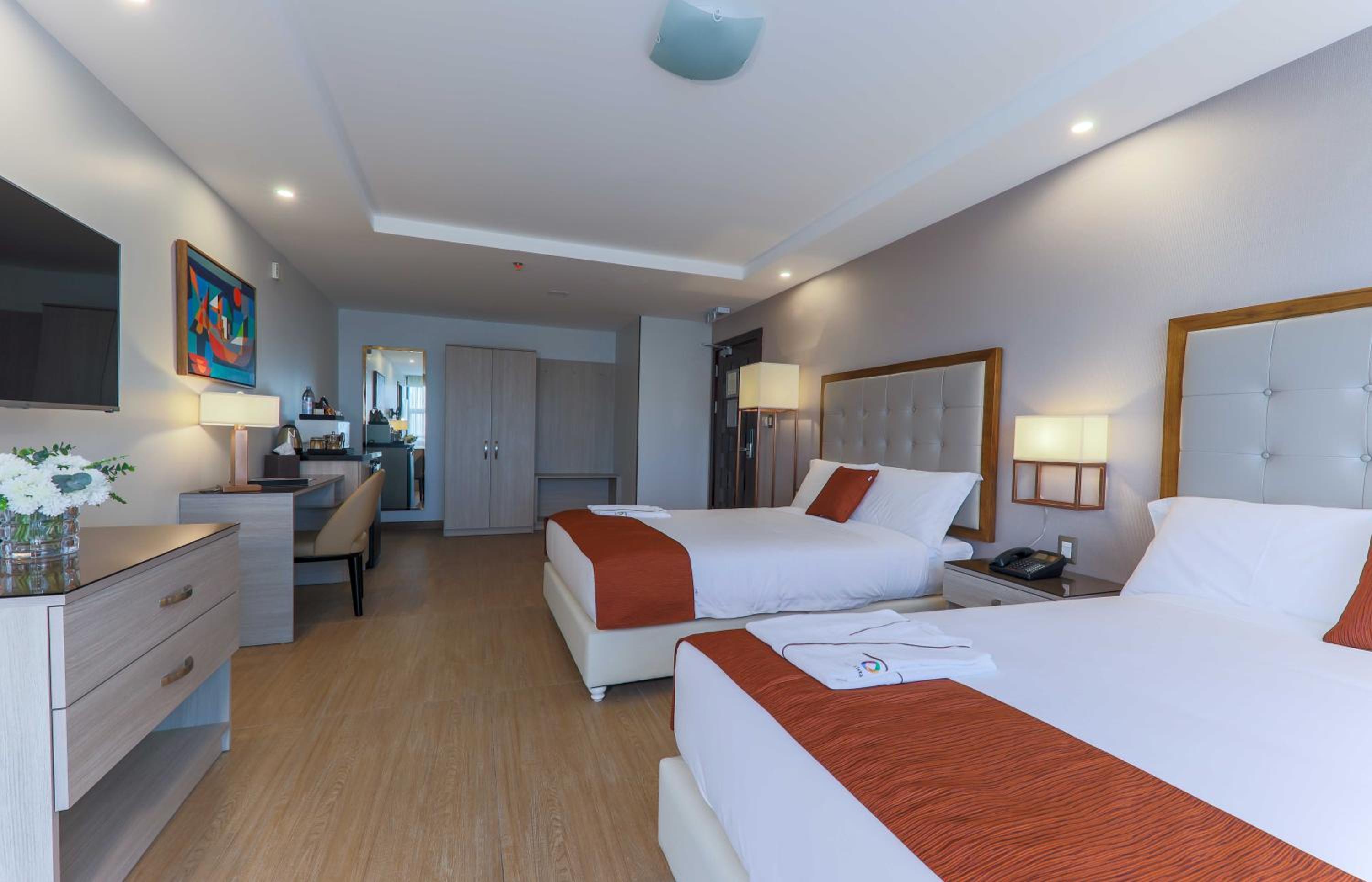 Deluxe Double Room With Two Double Beds