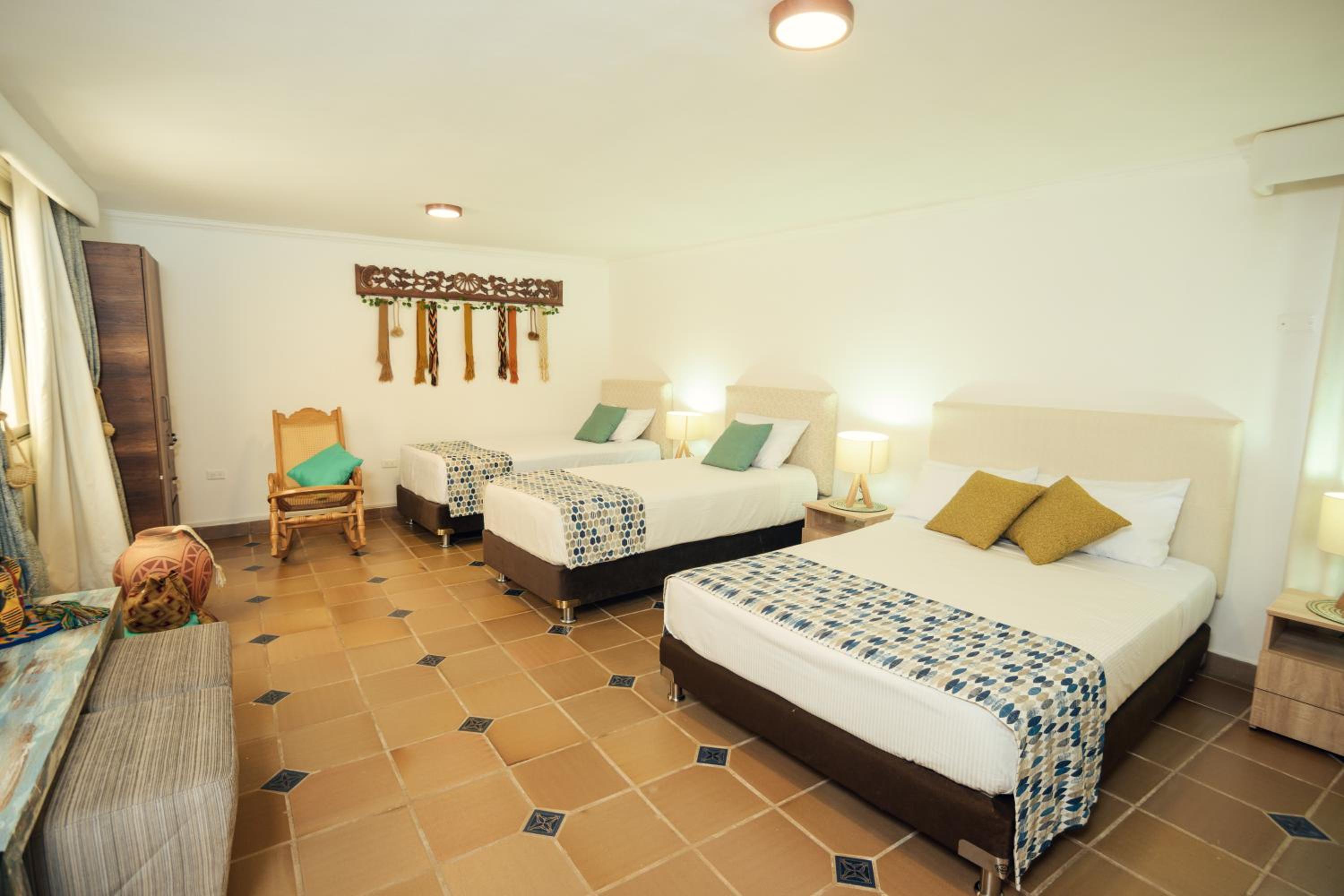 Quadruple Room with Private External Bathroom