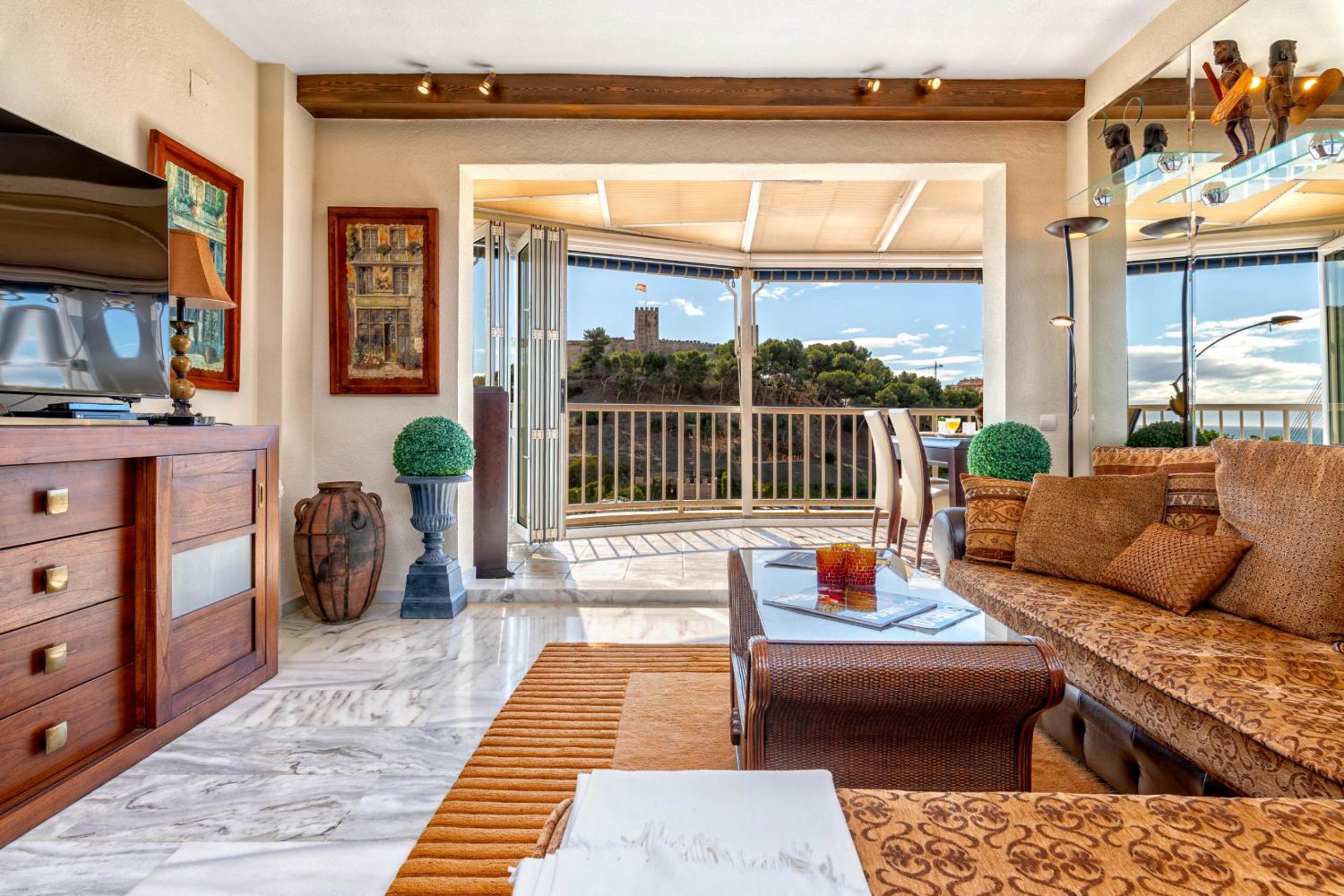 Apartamento con vista al mar