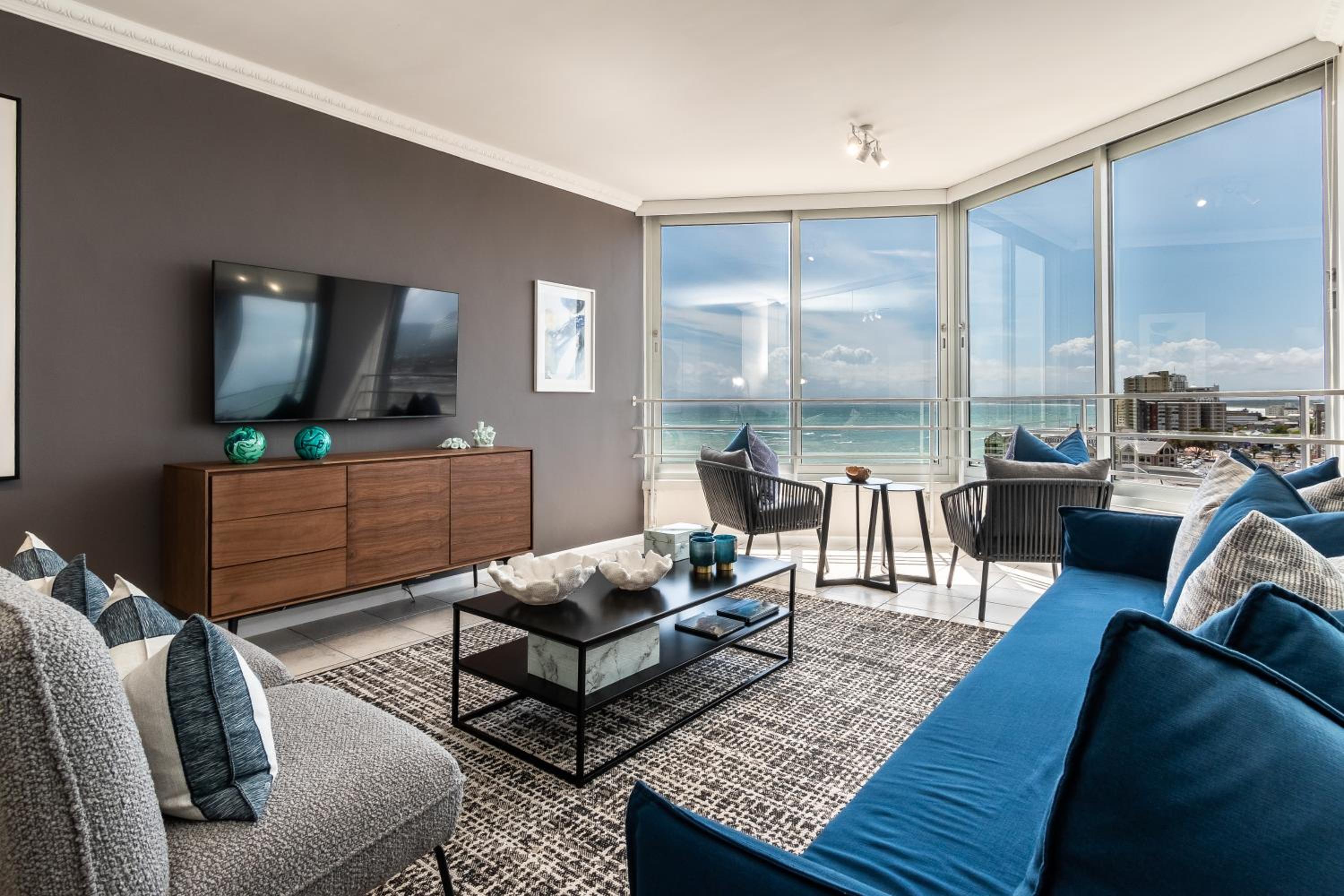 Three-Bedroom Apartment with Sea View