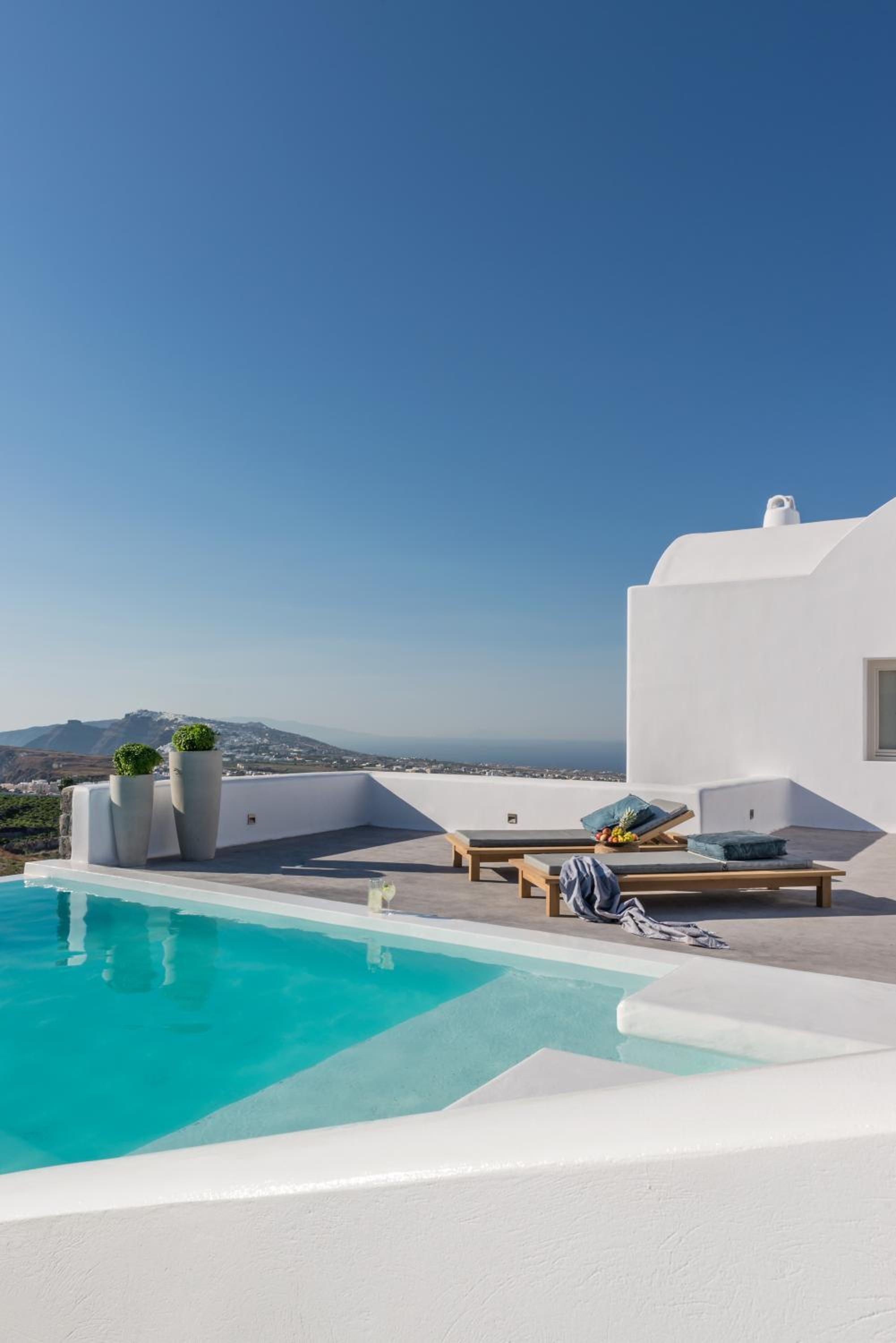 Grand White Villa with Two Private Pools photo 2