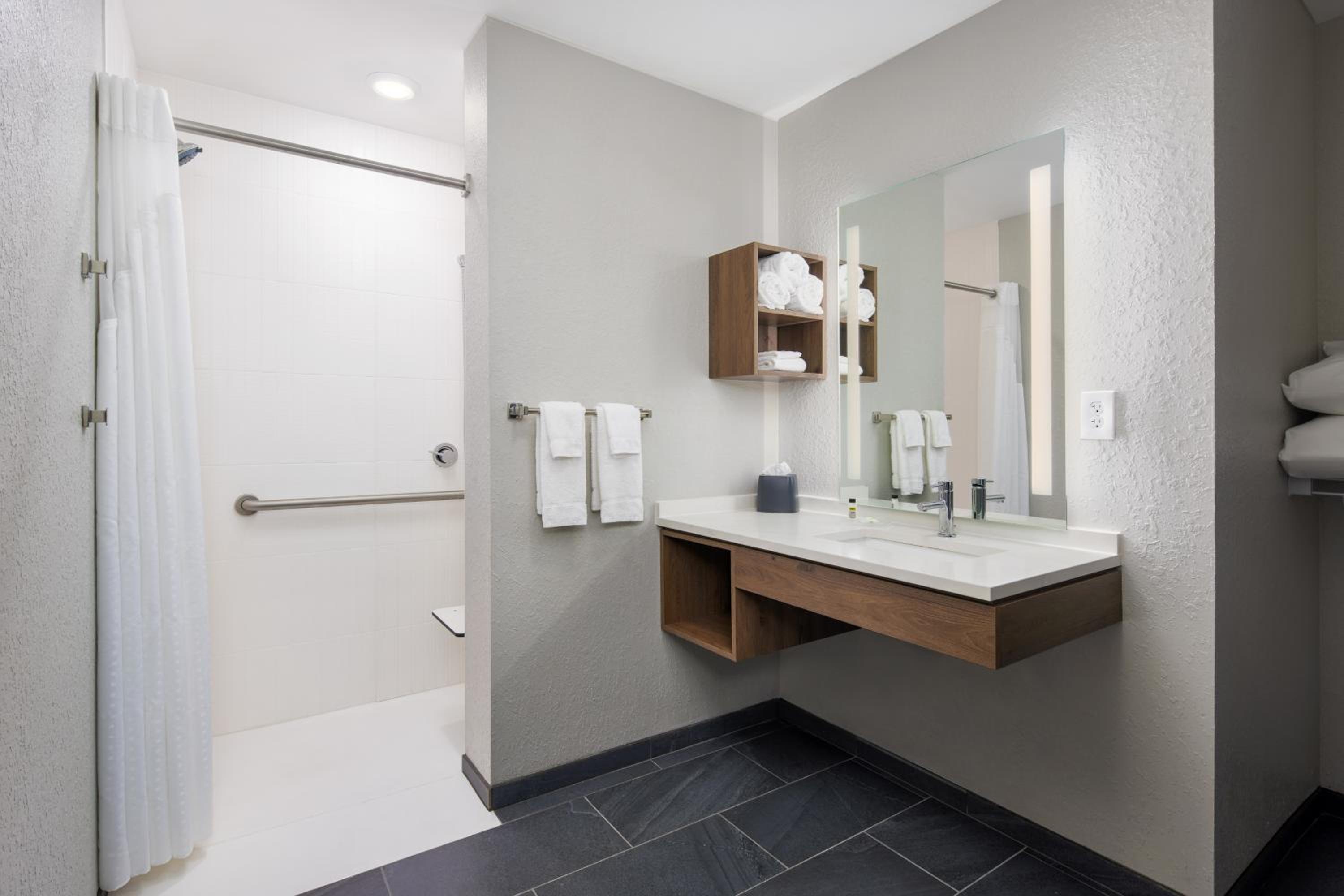 King Studio with Accessible Roll In Shower - Non-Smoking - Photo 3