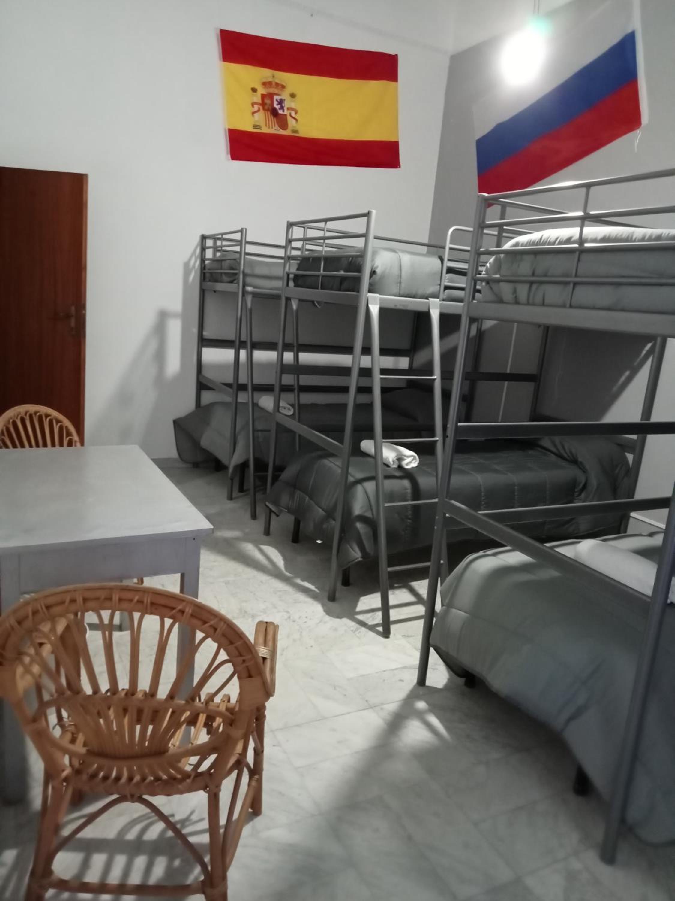 Single Bed in Male Dormitory Room