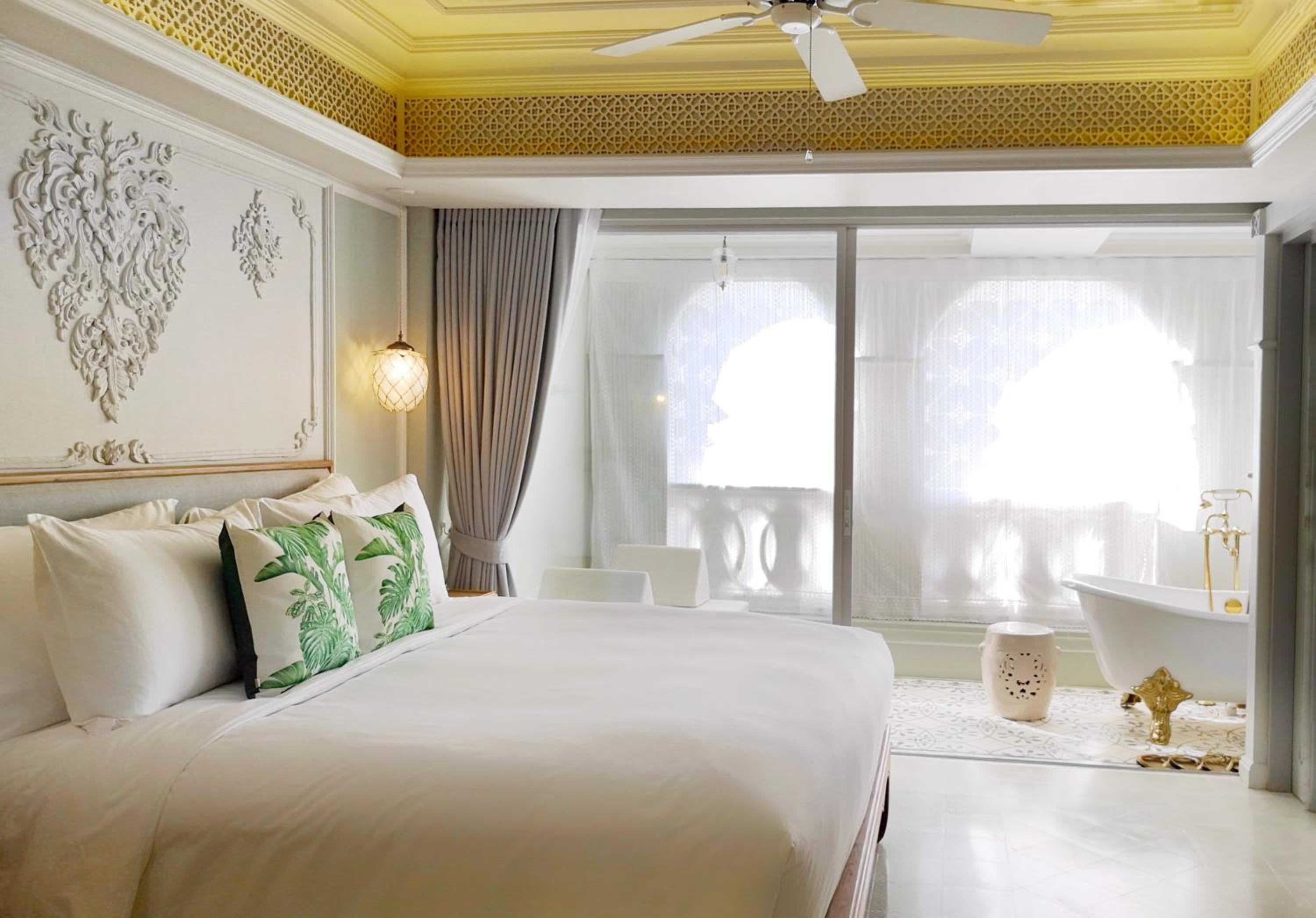 The Bedroom with Balcony - King size Bed