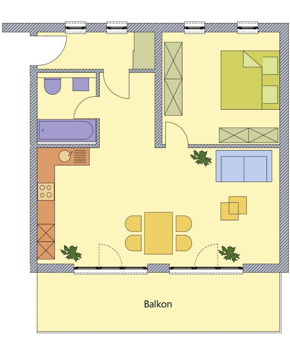One-Bedroom Apartment photo 2
