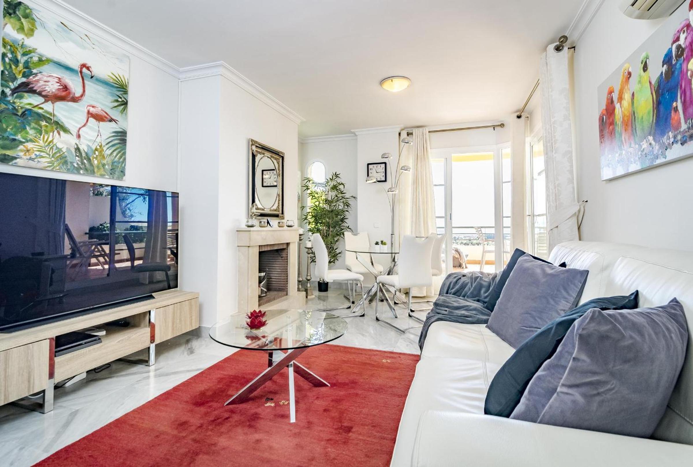 Apartamento con vista al mar
