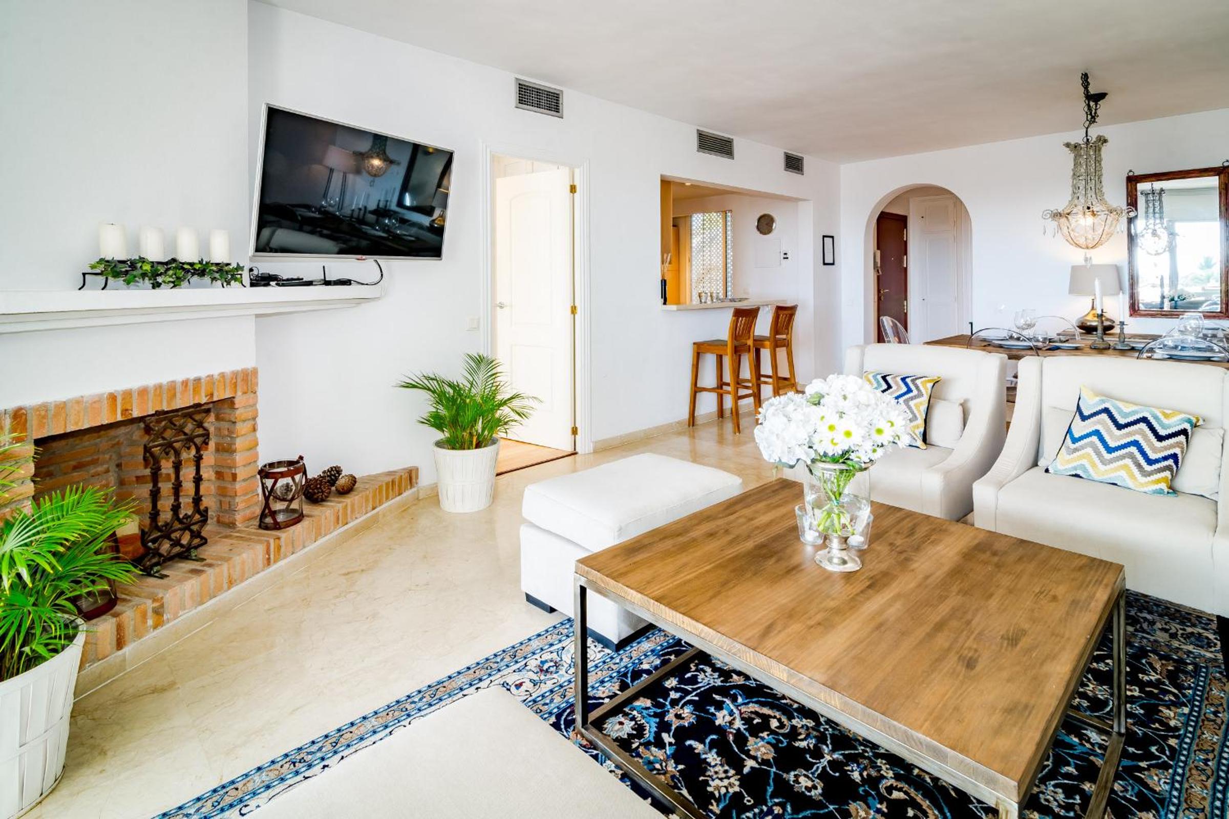 Apartamento con vista al mar