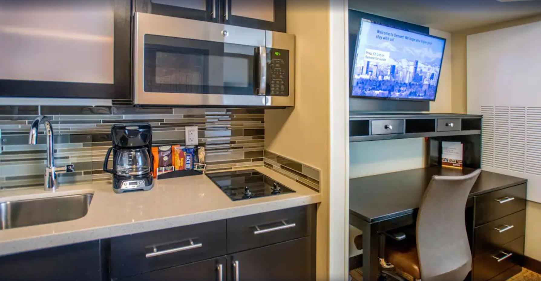 Queen Studio Suite with Partial Kitchen