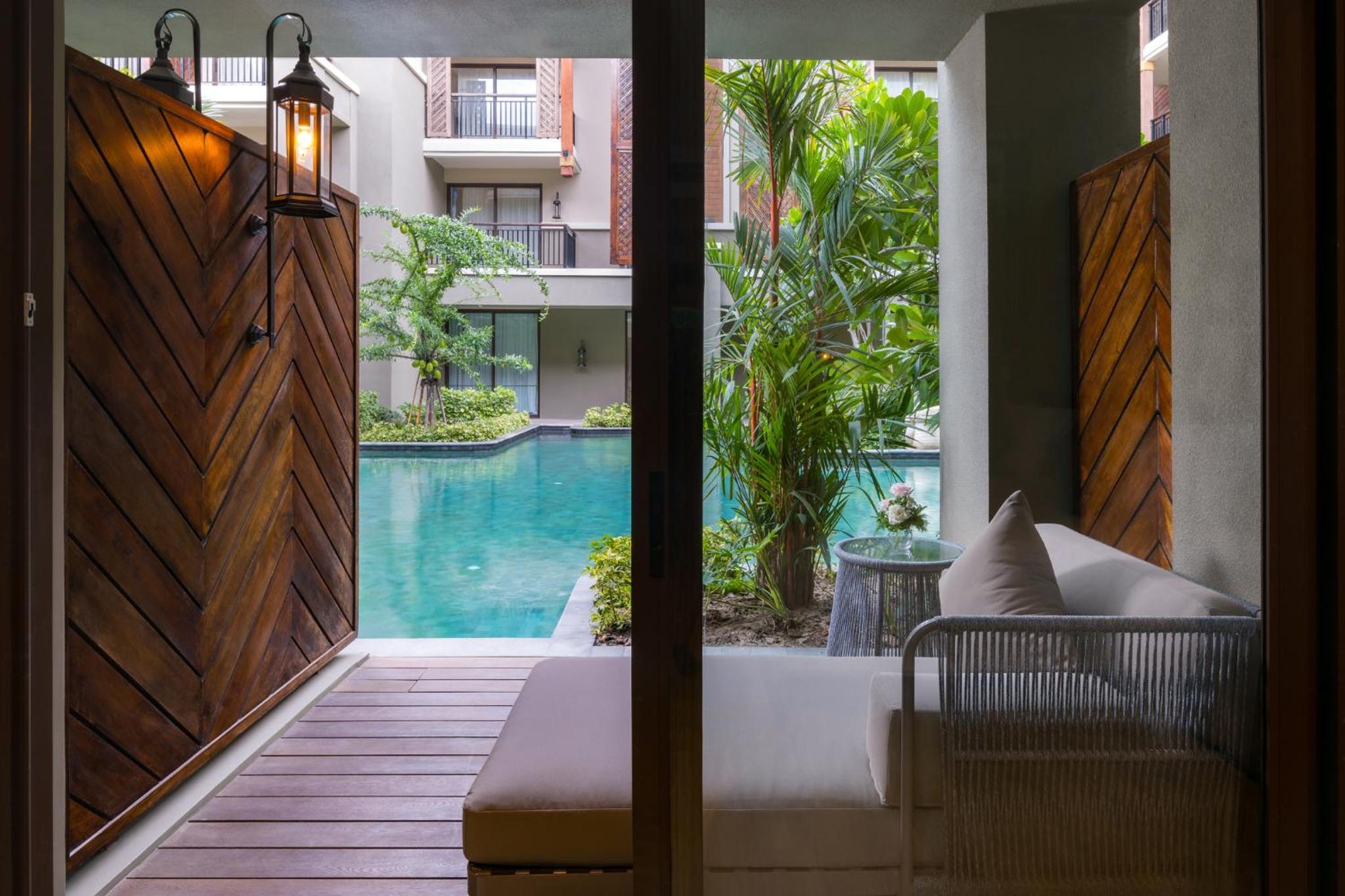 Deluxe Twin Room with Pool Access - Beach Side - Photo 2