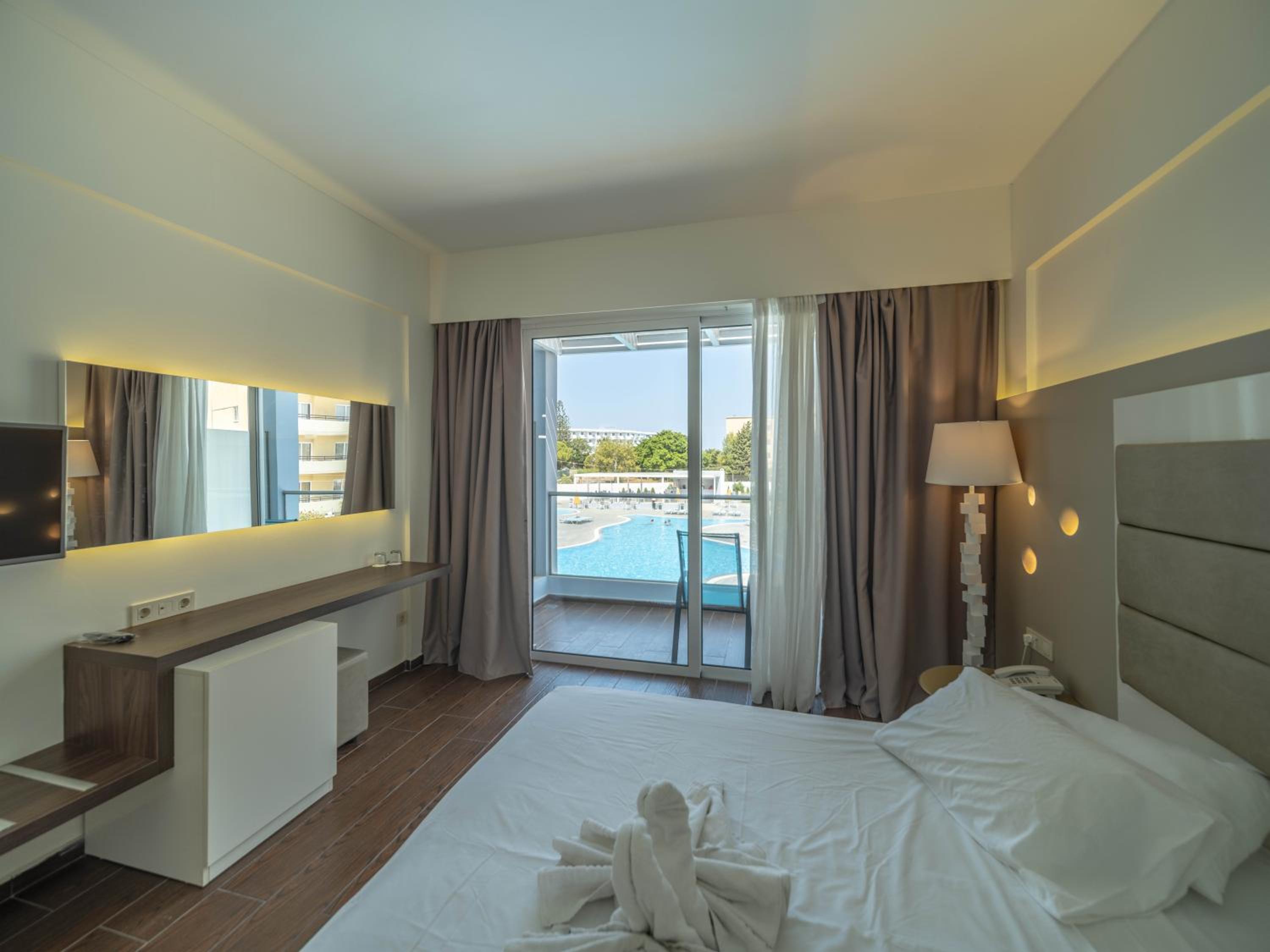 Family Room with Pool View (3 Adults + 1 Child)