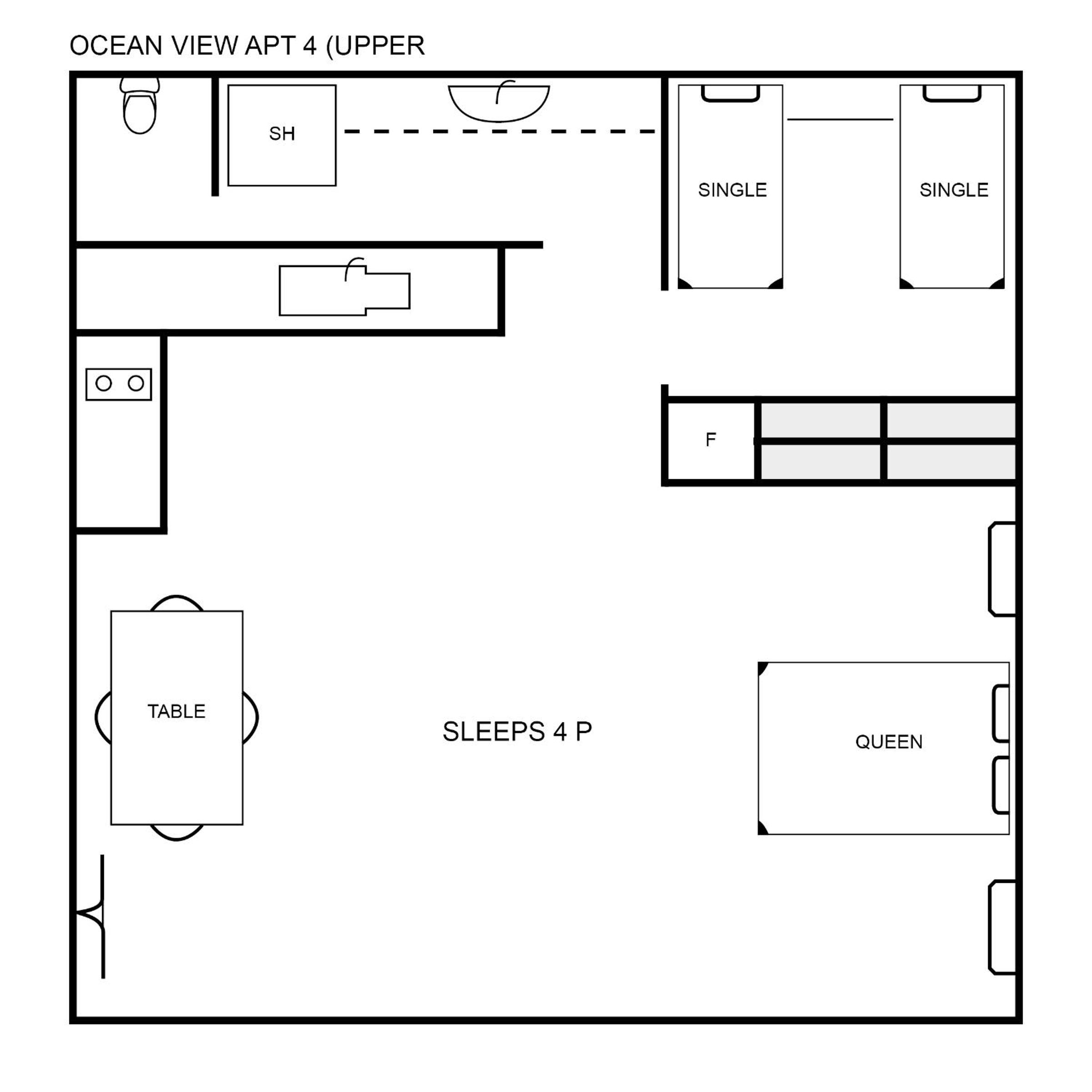 Family Room with Sea View 4 - Photo 7