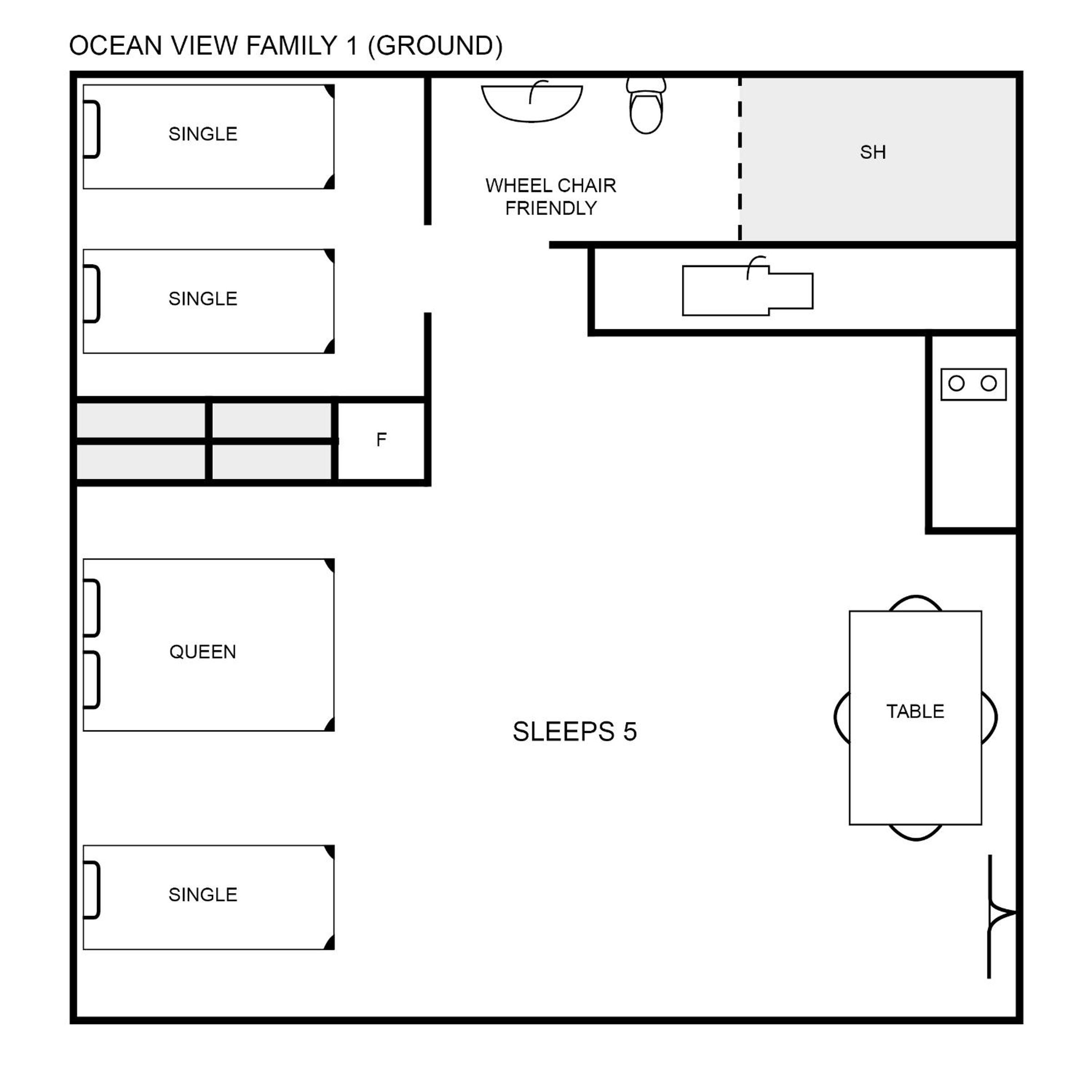 Family Room with Sea View 1 - Photo 10