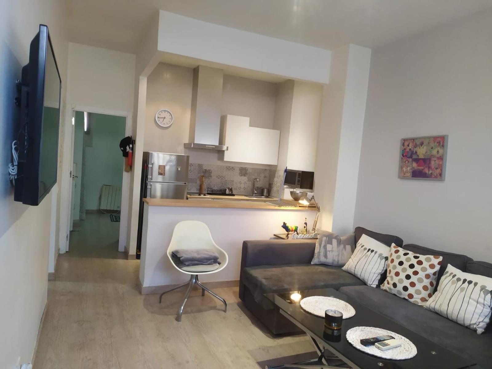 Apartamento de dos habitaciones