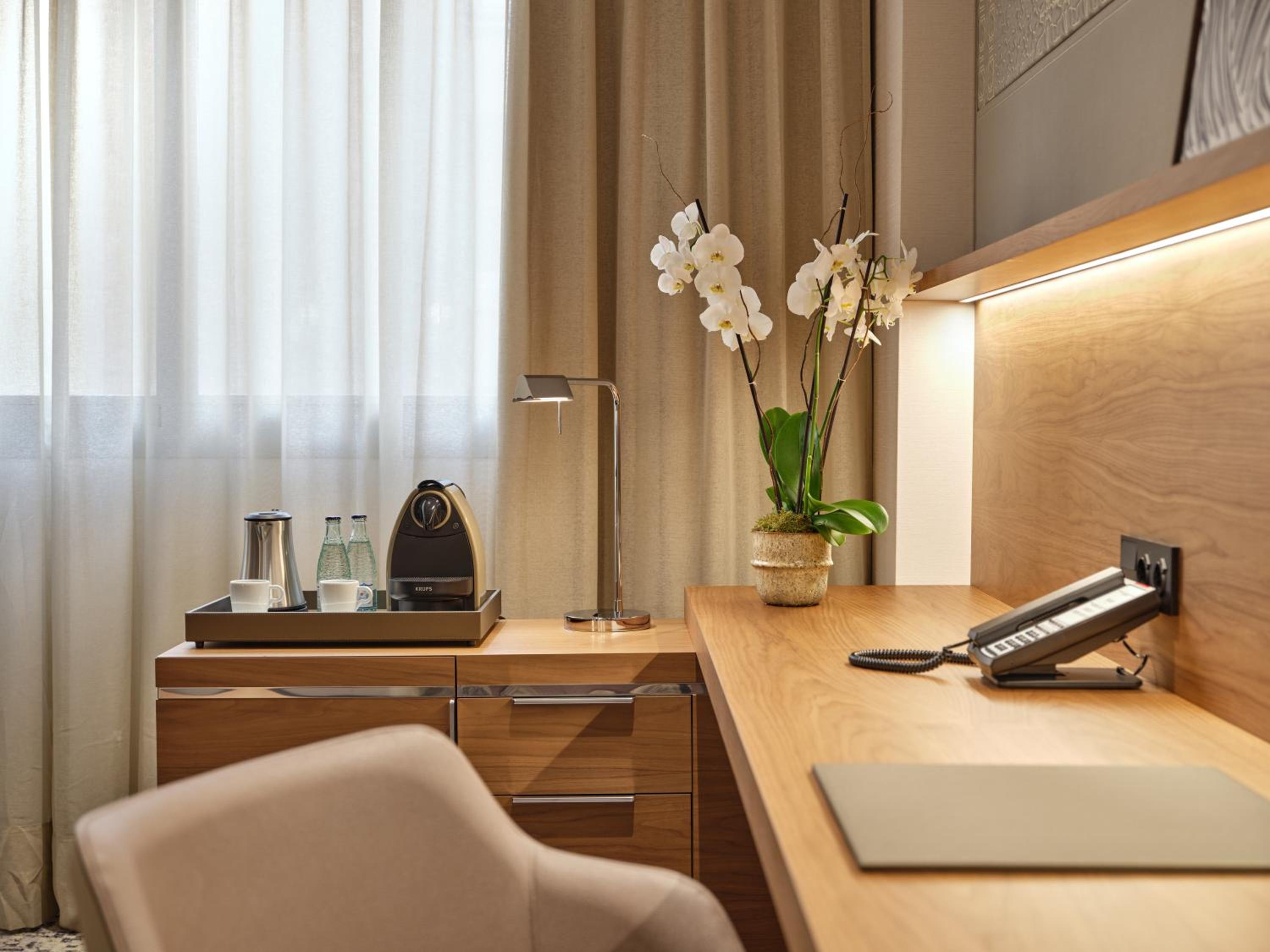 Habitación Clásica con Cama King y Vista a la Ciudad