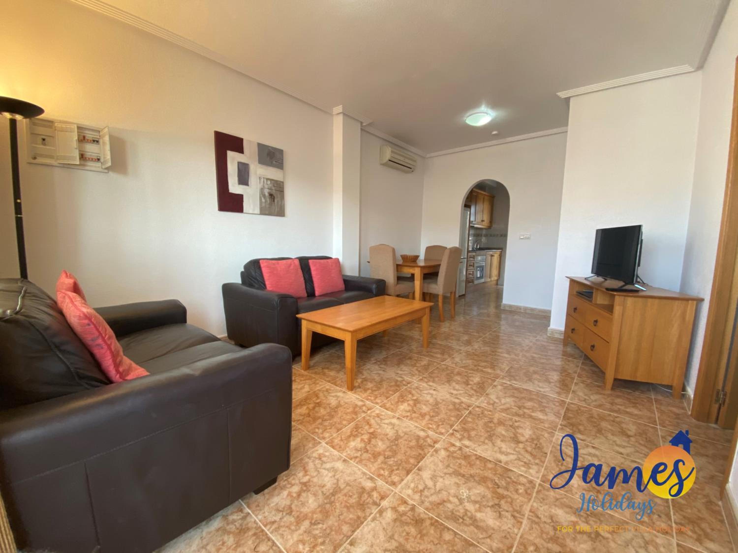Apartamento de dos habitaciones