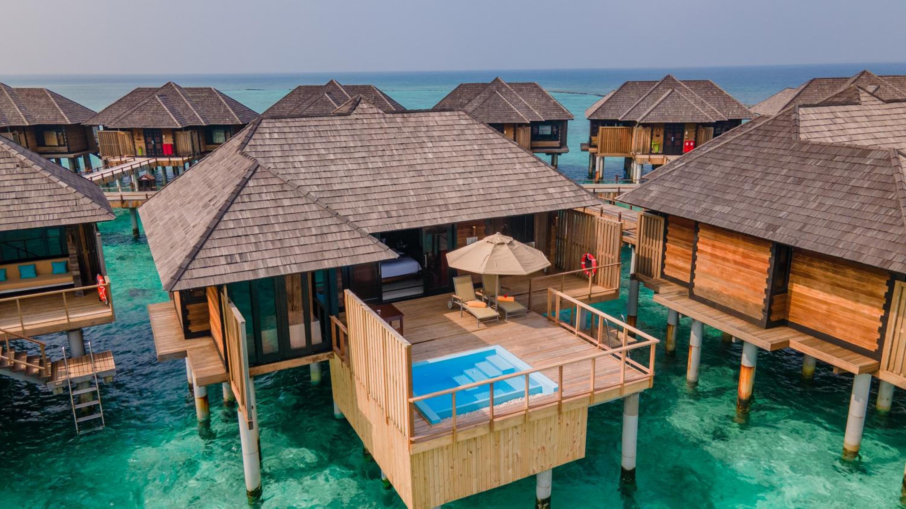 Villa Aquática Horizon com Piscina - Transfer Gratuito, 2 pessoas, mínimo de 7 noites.