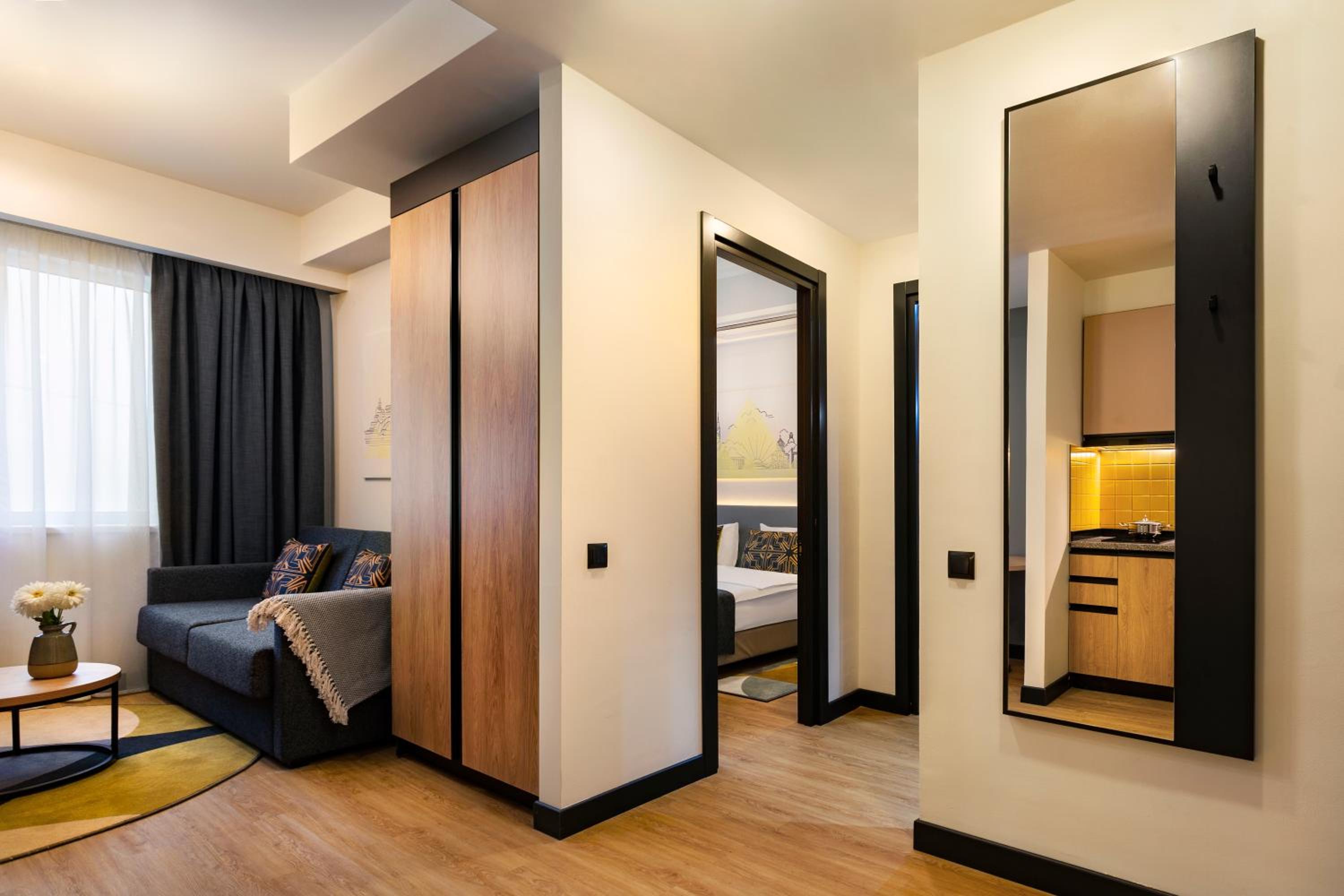 מלון דה גייט סיטי סנטר טביליסי — One-Bedroom Apartment