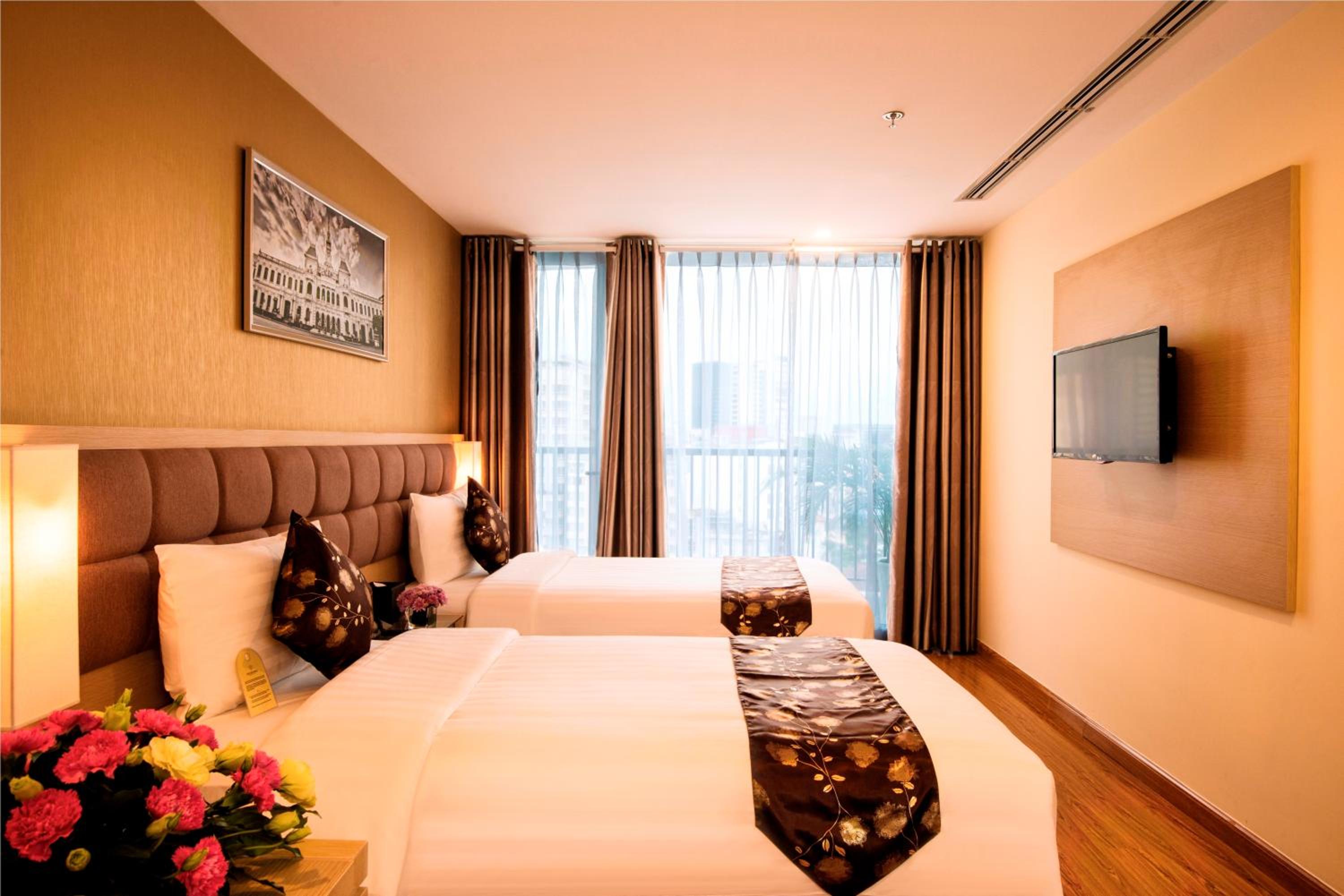 Premier Deluxe Balcony Twin Room (Joinable into King Bed) photo 2