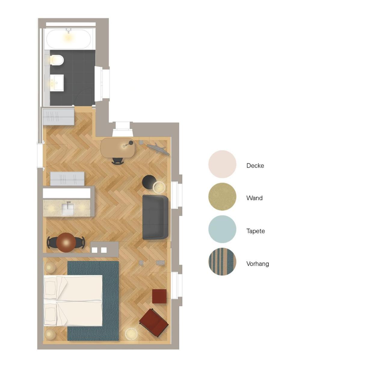 One-Bedroom Apartment photo 3