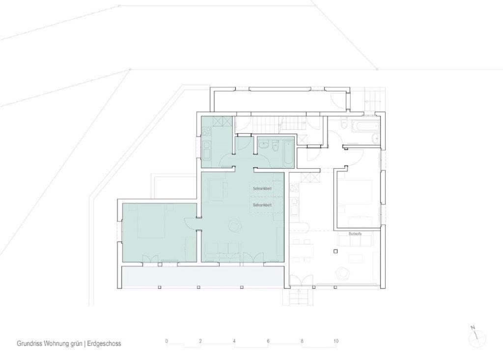 Apartment with Mountain View photo 3