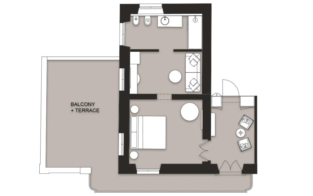 Suite Deluxe with Terrace photo 2