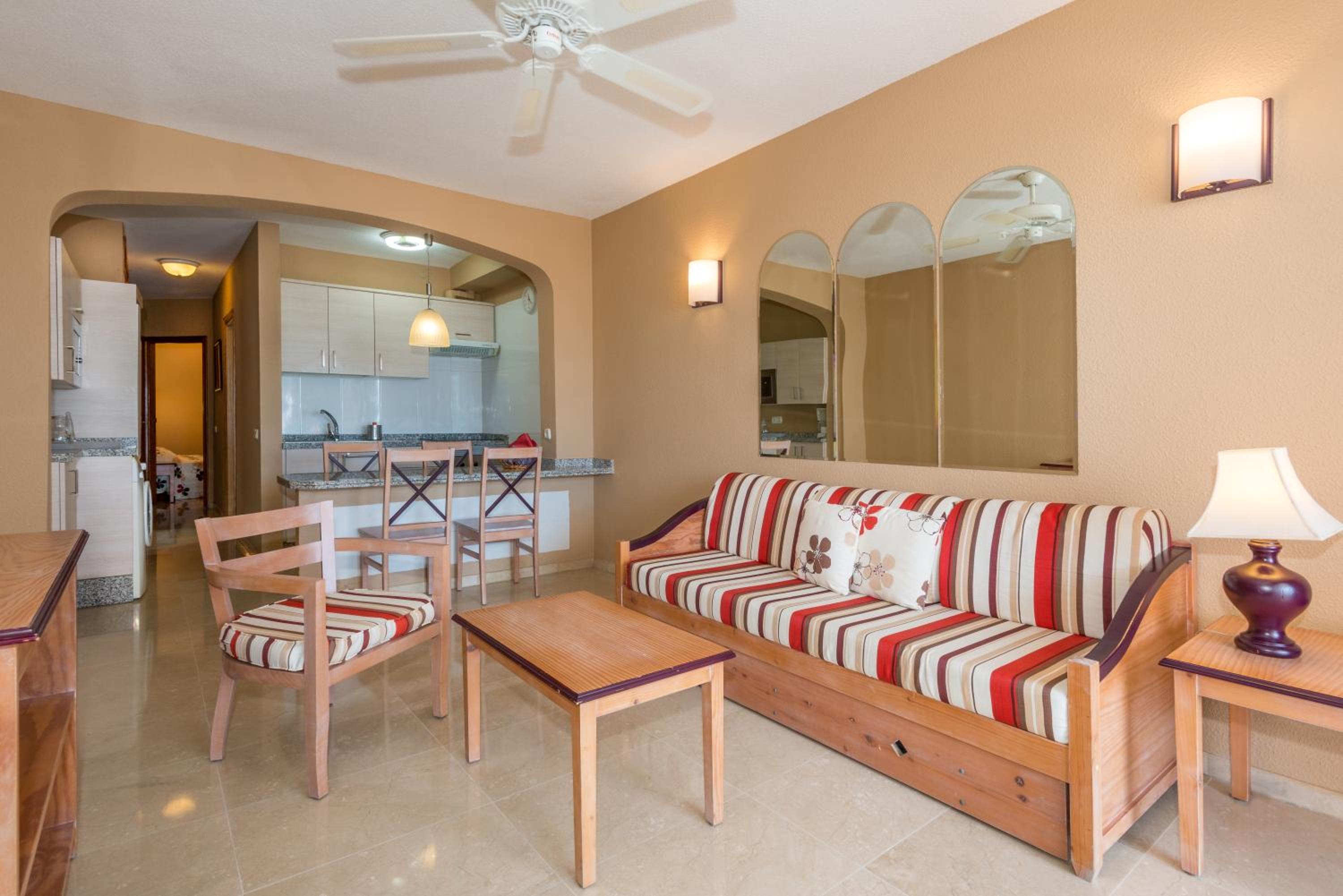 Apartamento de dos habitaciones