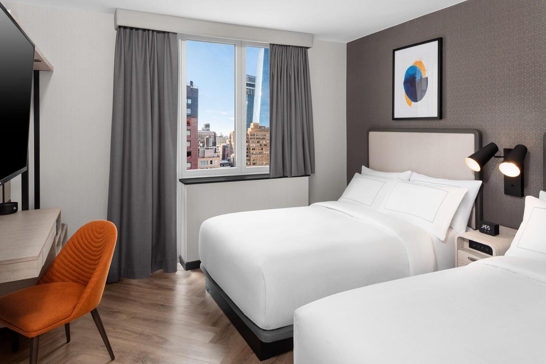 Standard Double Room - Mobility Accessible with Transfer Shower