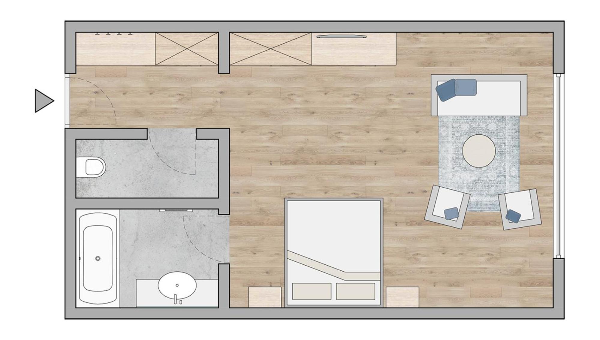 Large Double Room - Photo 5