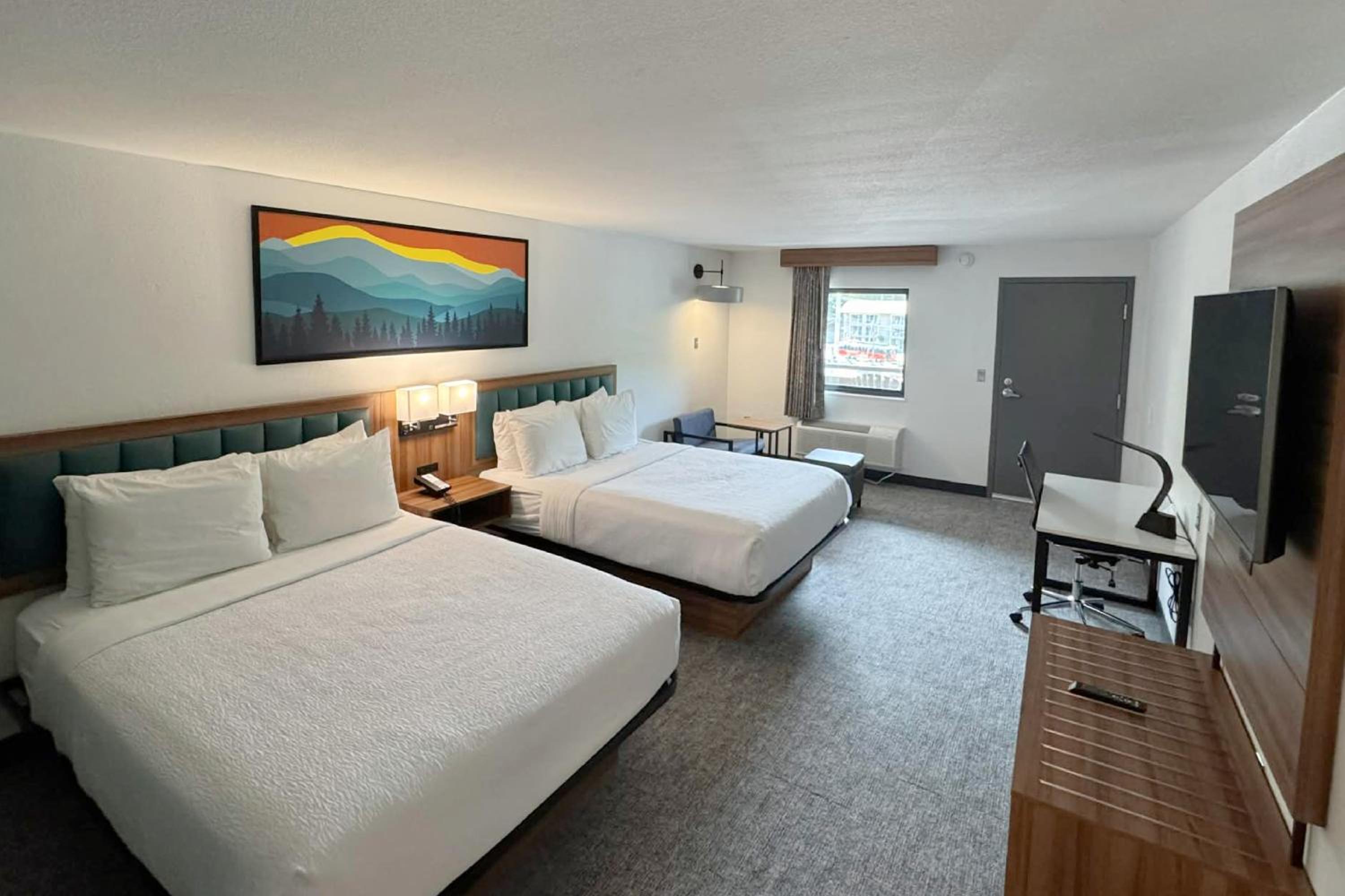 Queen Room with Two Queen Beds and Balcony - Non-Smoking