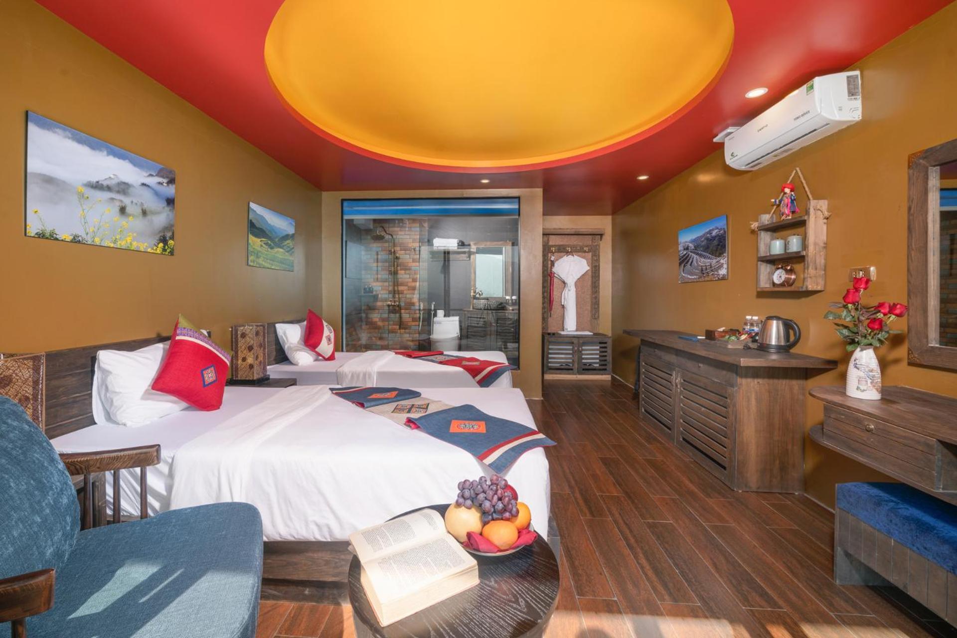 Twin Room with Mountain View - Photo 3