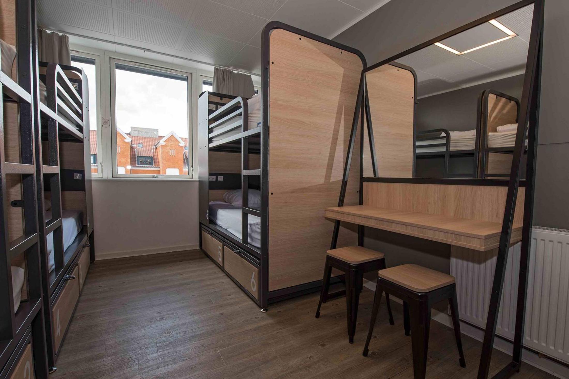 Bed in 6-Bed Female Dormitory Room