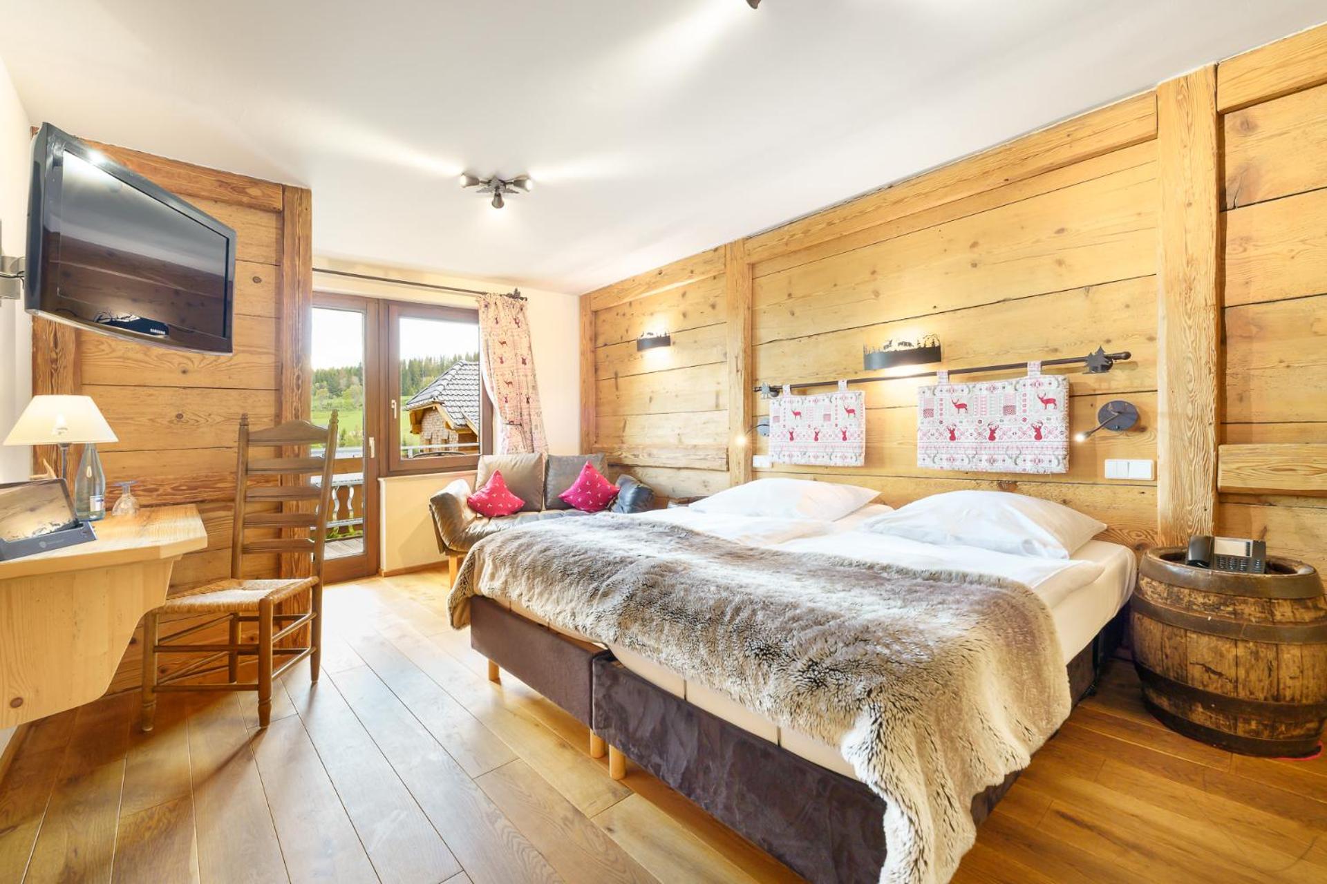 Comfort Double Room Mountain Chalet Style