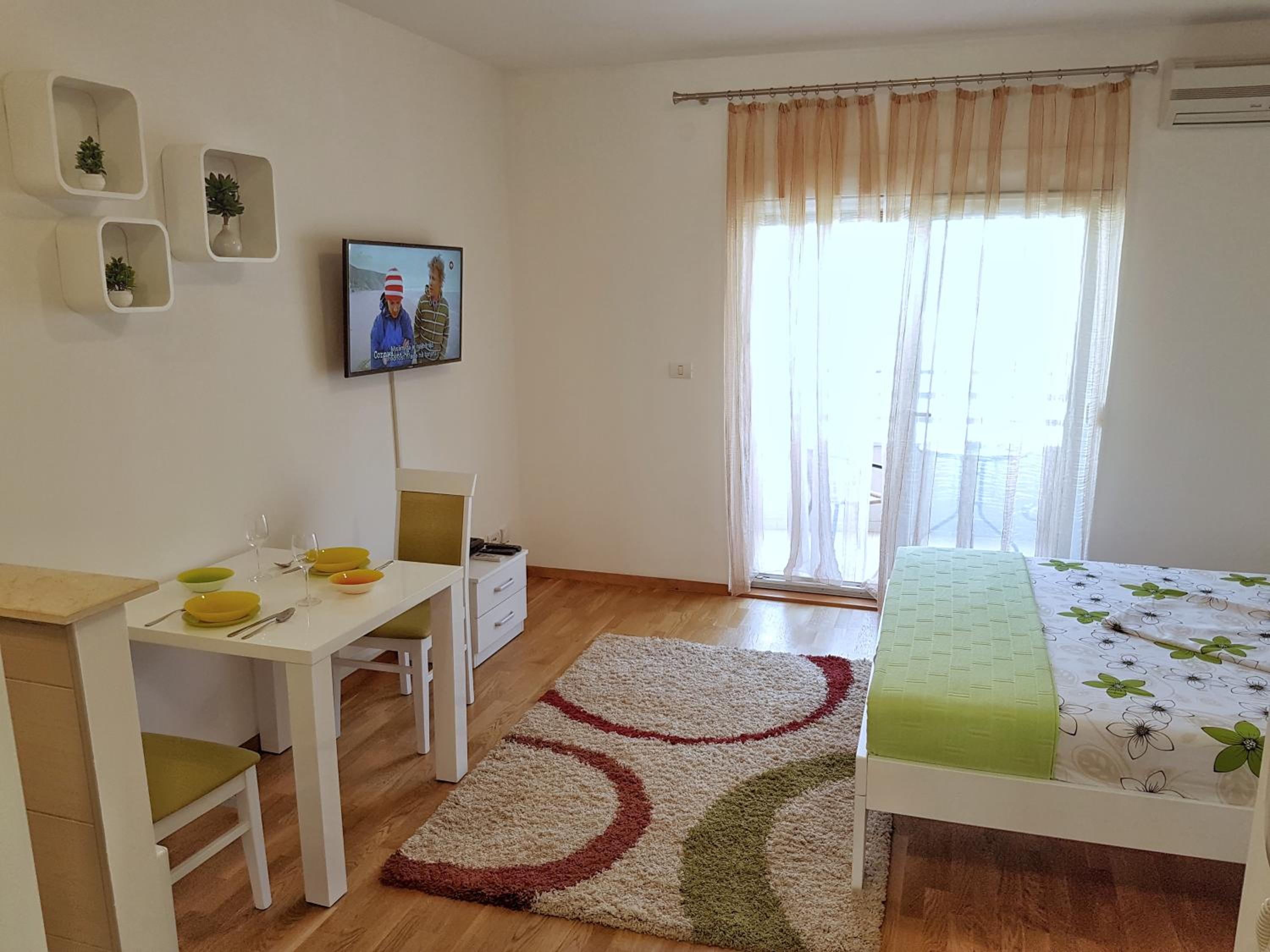 Studio with Balcony