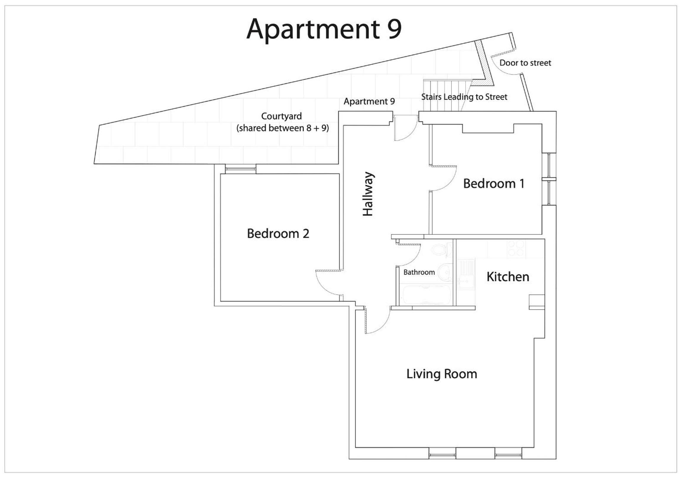 Two-Bedroom Apartment - Photo 2