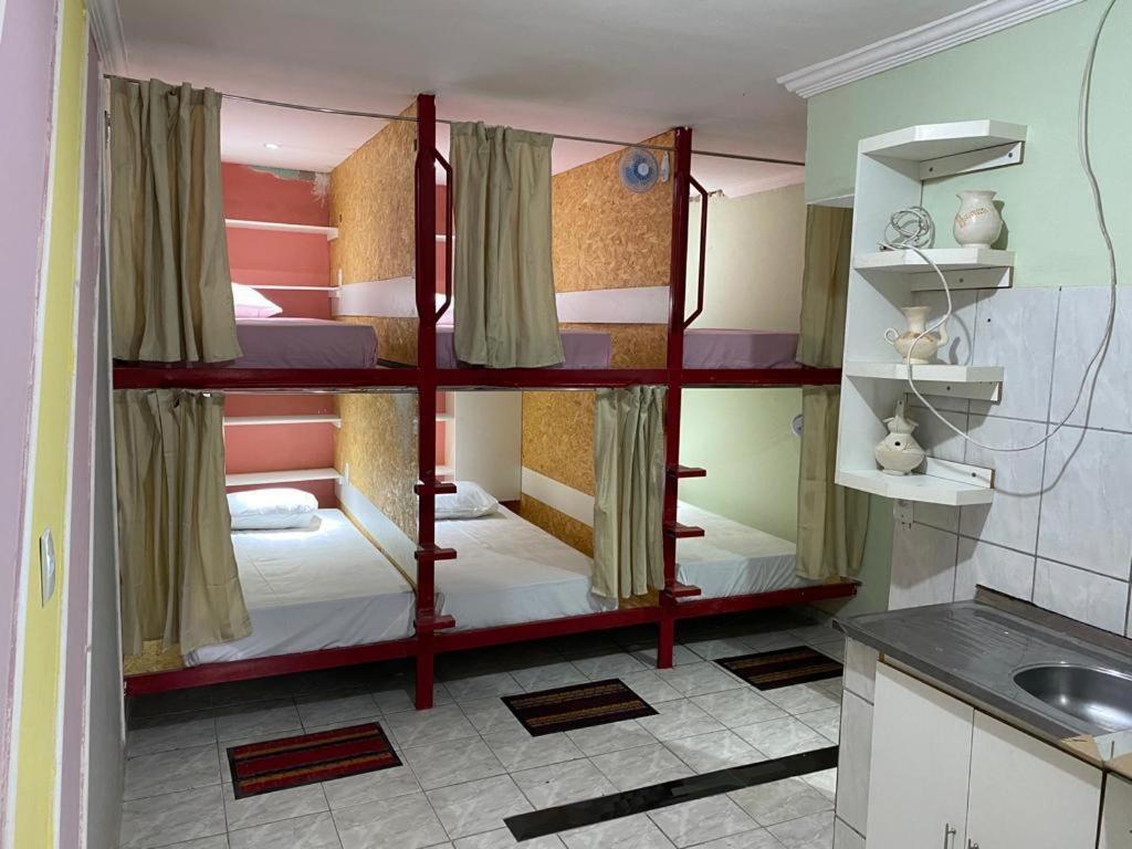 Bed in 6-Bed Female Dormitory Room photo 1