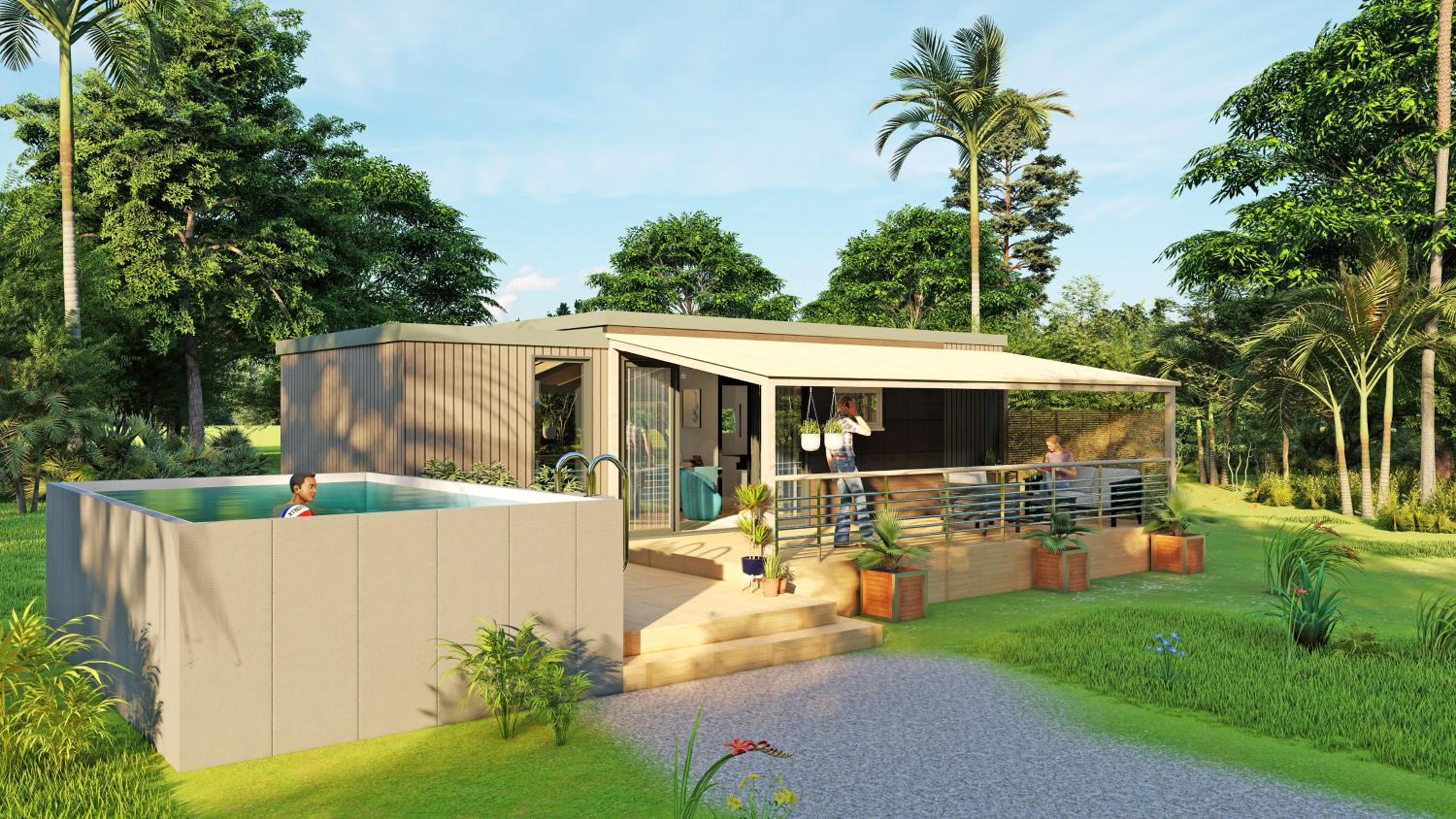 Three-Bedroom House photo 2