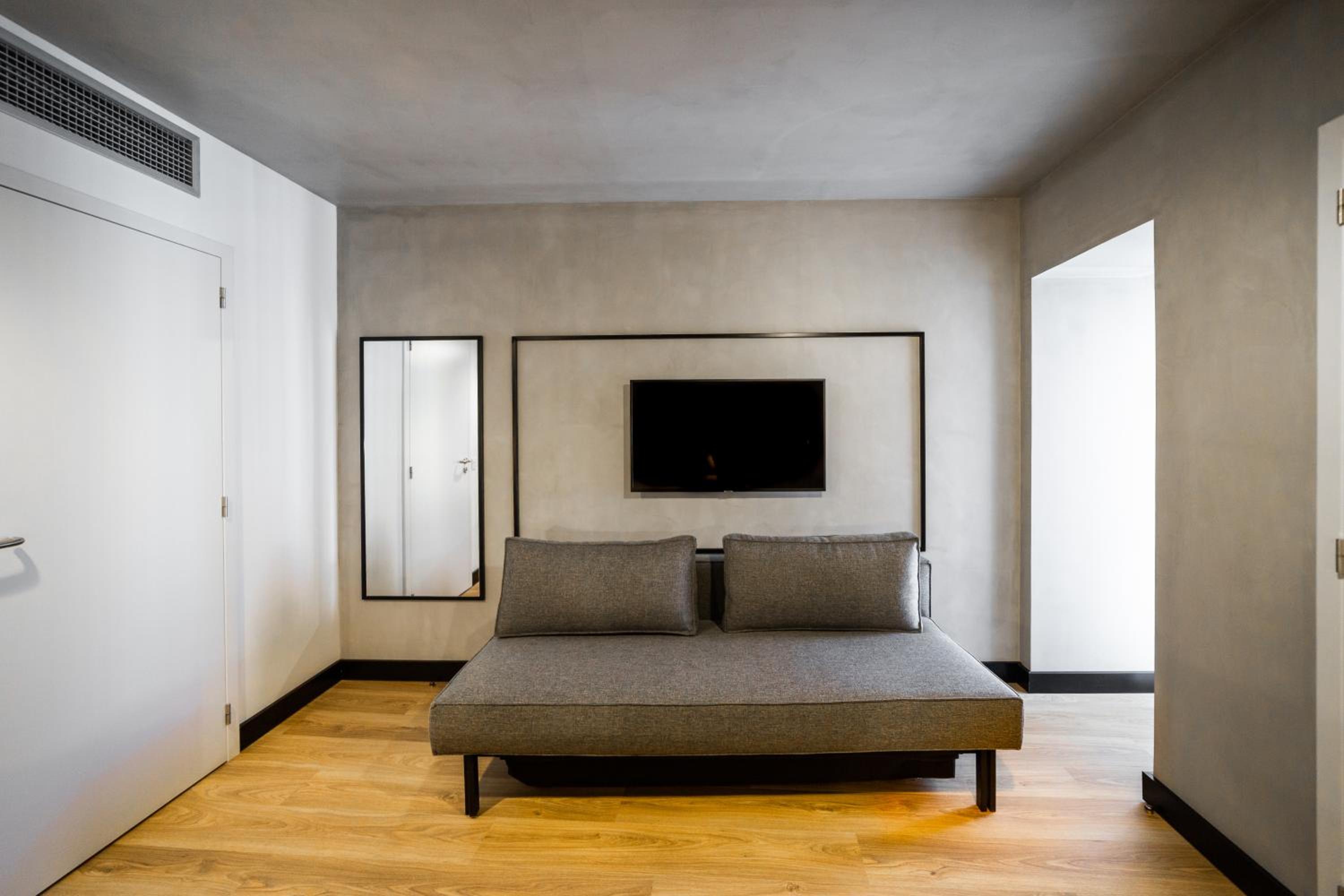 Family Room with double bed and sofa bed