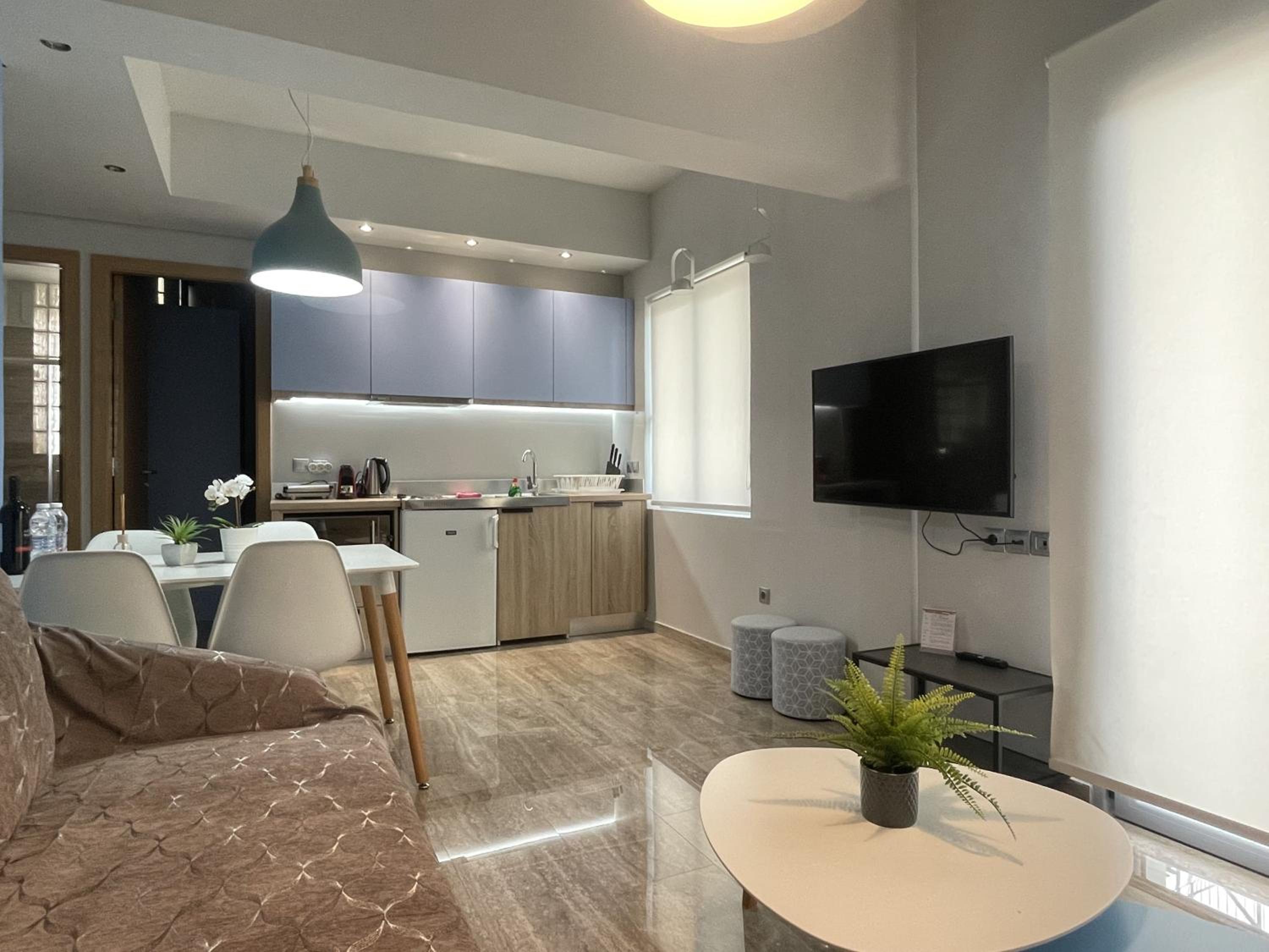 One-Bedroom Apartment with Balcony