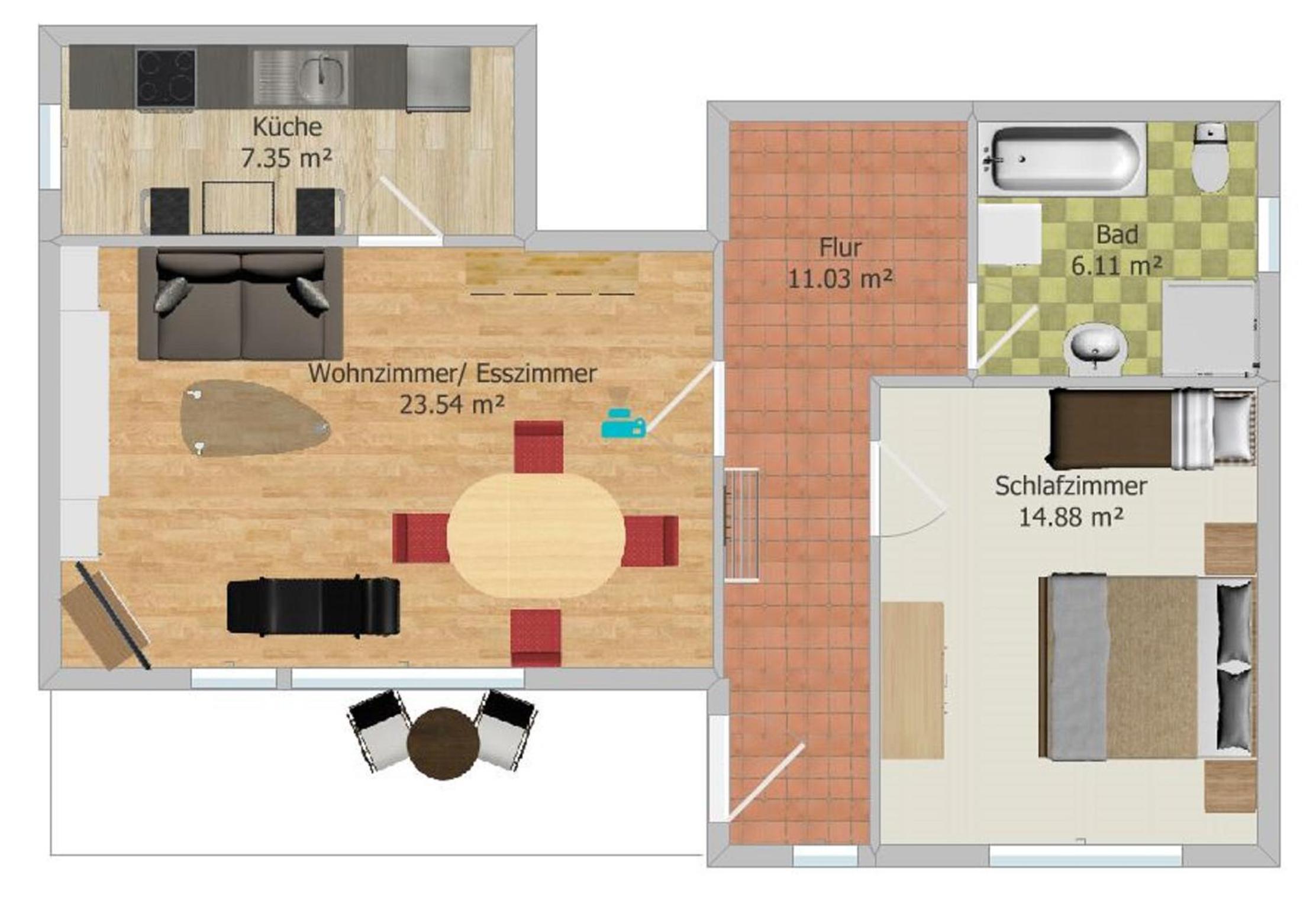 Apartment with Terrace photo 3